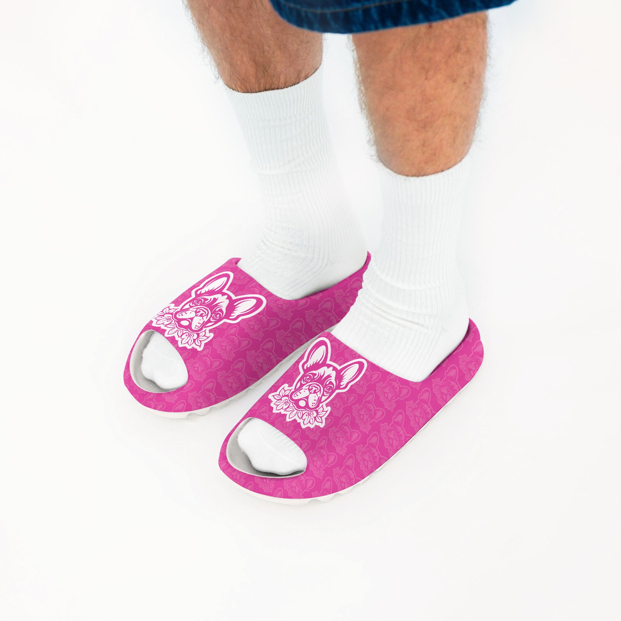 Toad French Bulldog Outdoor Sandals for Dog Moms & Dads-fadou