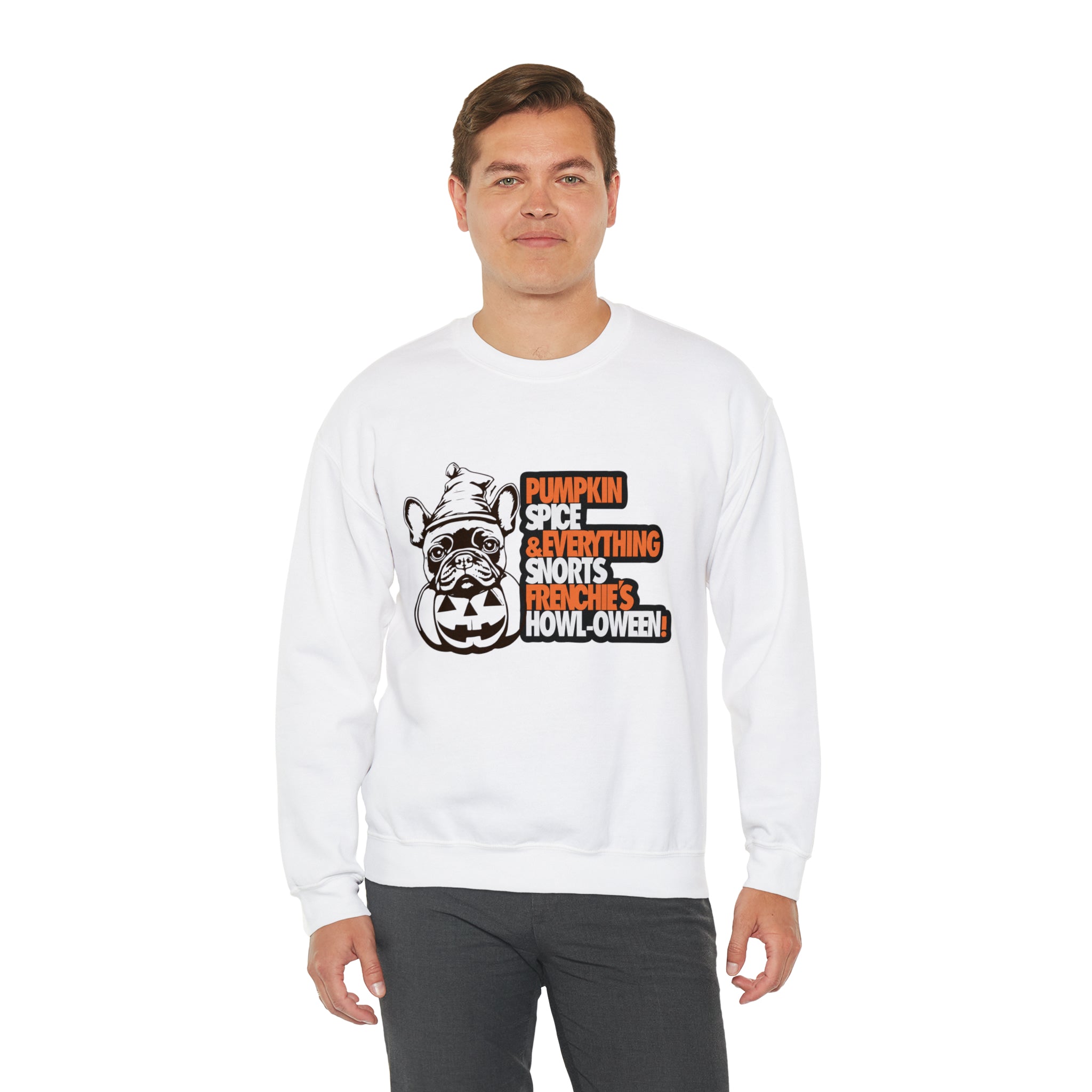 Pumpkin Halloween Pet Parent Pullover for Dog Park Days-fadou