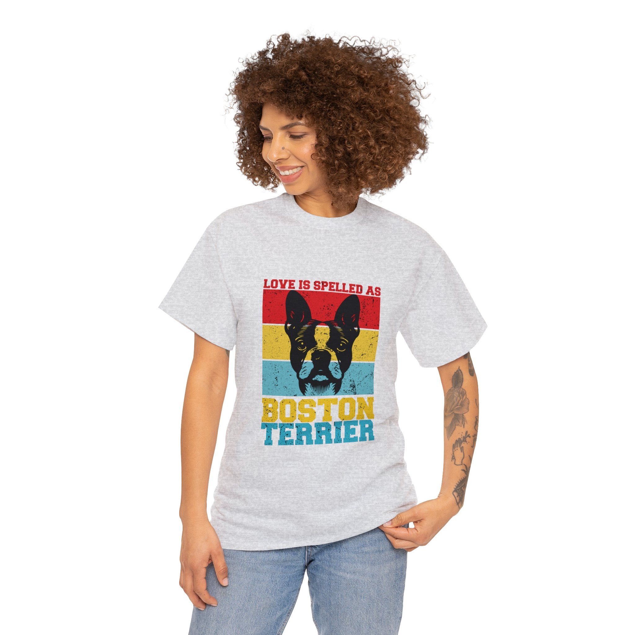Ginger - Unisex Tshirts for Boston Terrier Lovers for Dog Moms & Dads-fadou