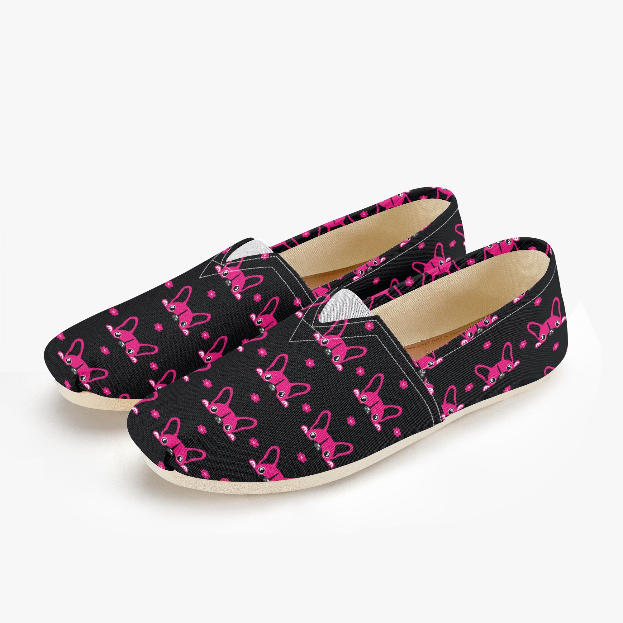 French Bulldog Casual Casual Footwear for Dog Park Days-fadou