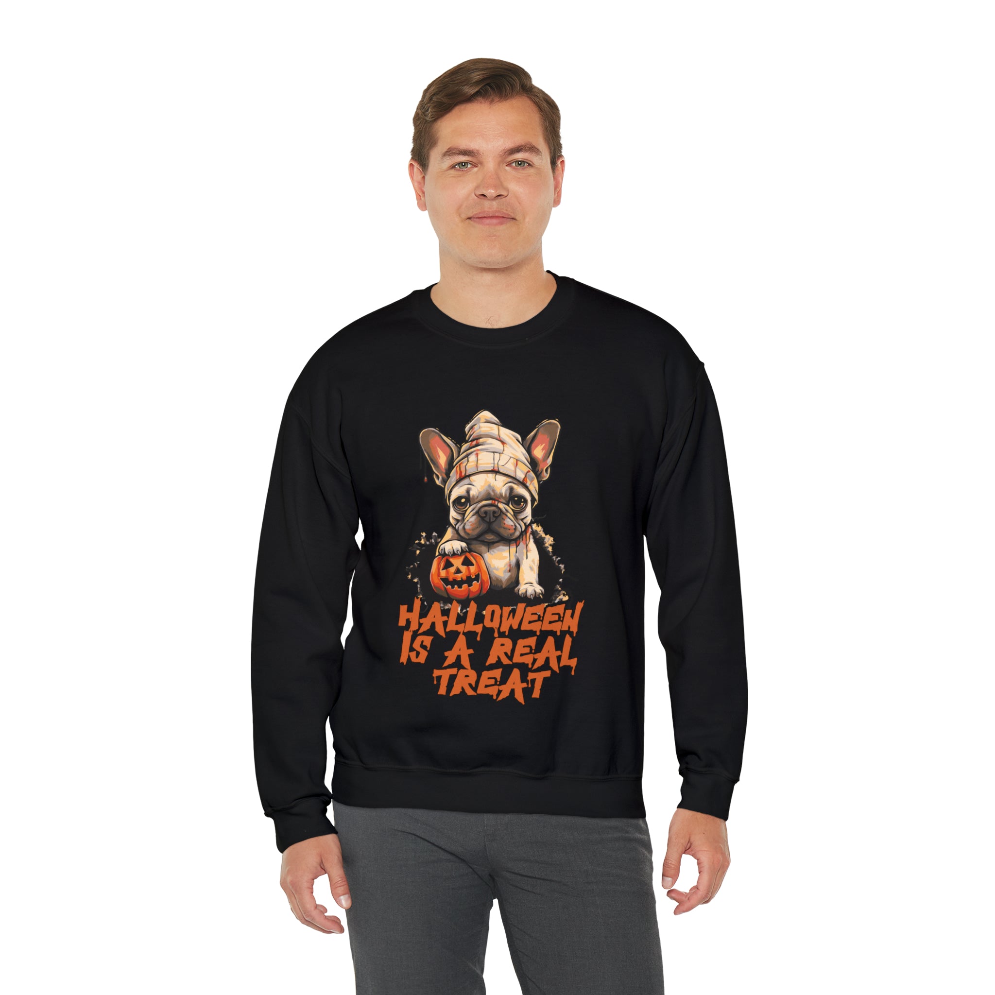 French Bulldog Halloween Pet Parent Pullover for Dog Lovers-fadou