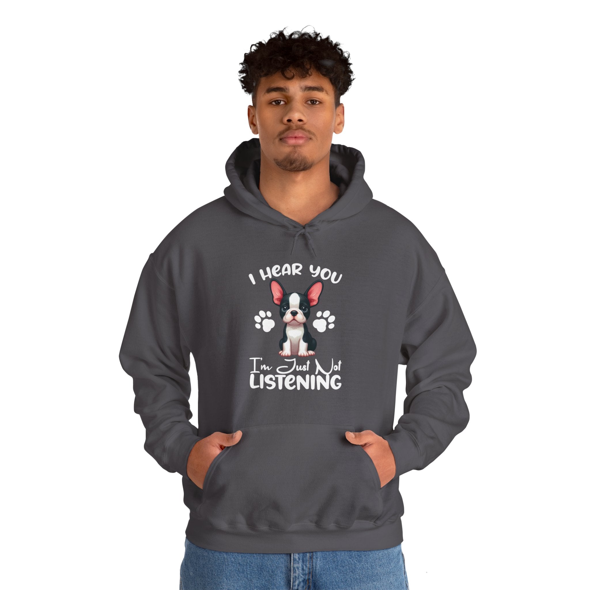 Ozzie French Bulldog Fleece Hoodie for Frenchie Enthusiasts-fadou