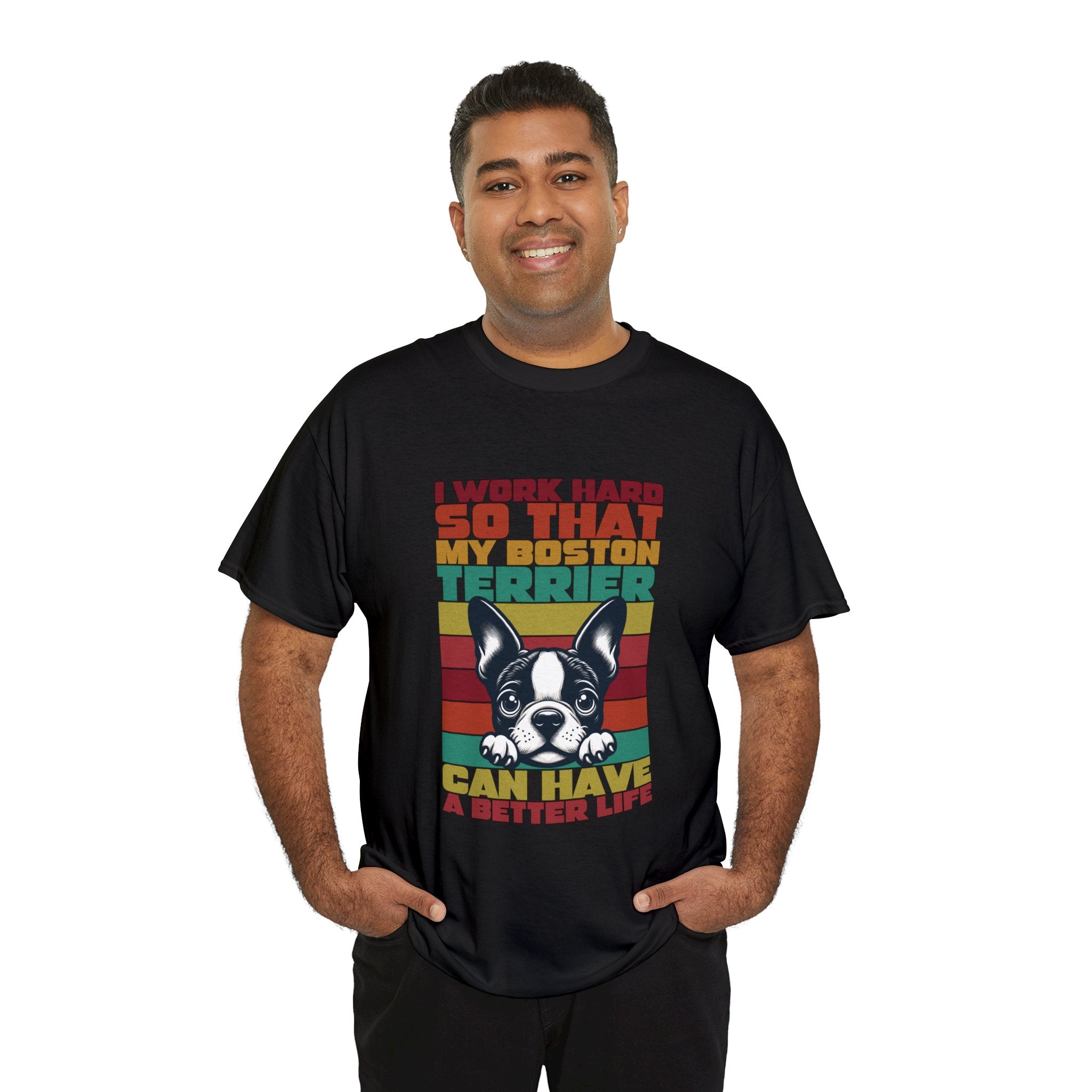 Tilly - Unisex Tshirts for Boston Terrier Lovers for Dog Lovers-fadou