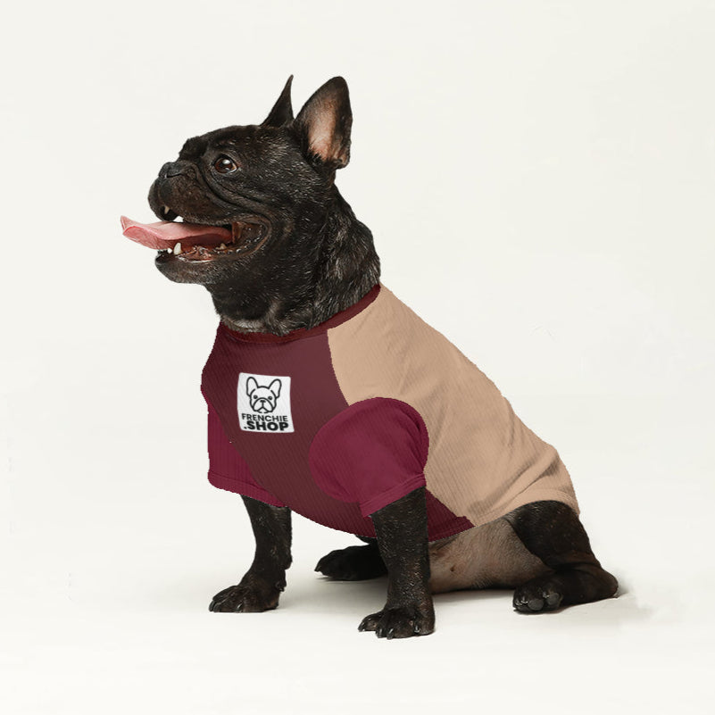 Violet French Bulldog Pet Sweater for Training Sessions-fadou