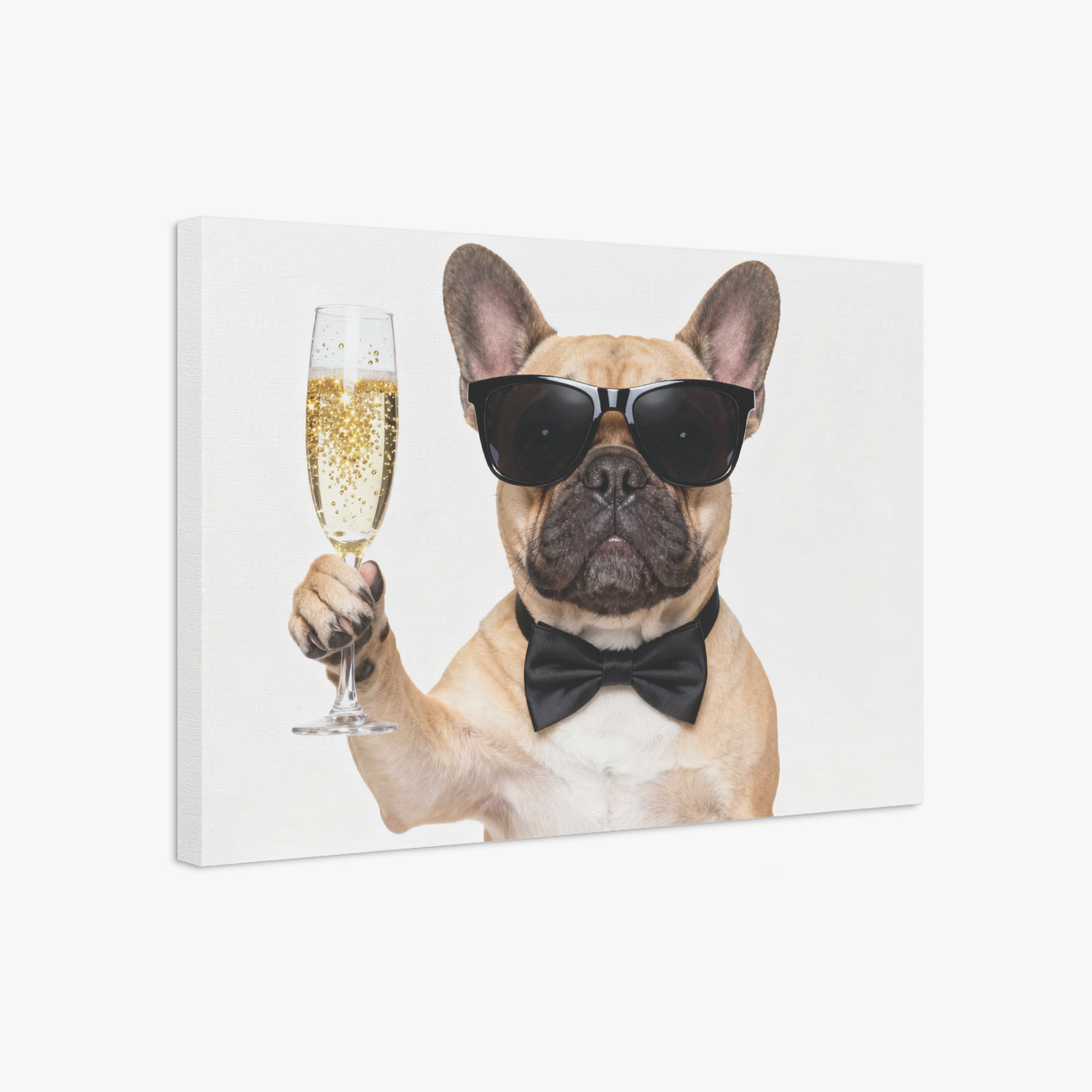 Frenchie Adorable Decorative Canvas for Frenchie Enthusiasts-fadou