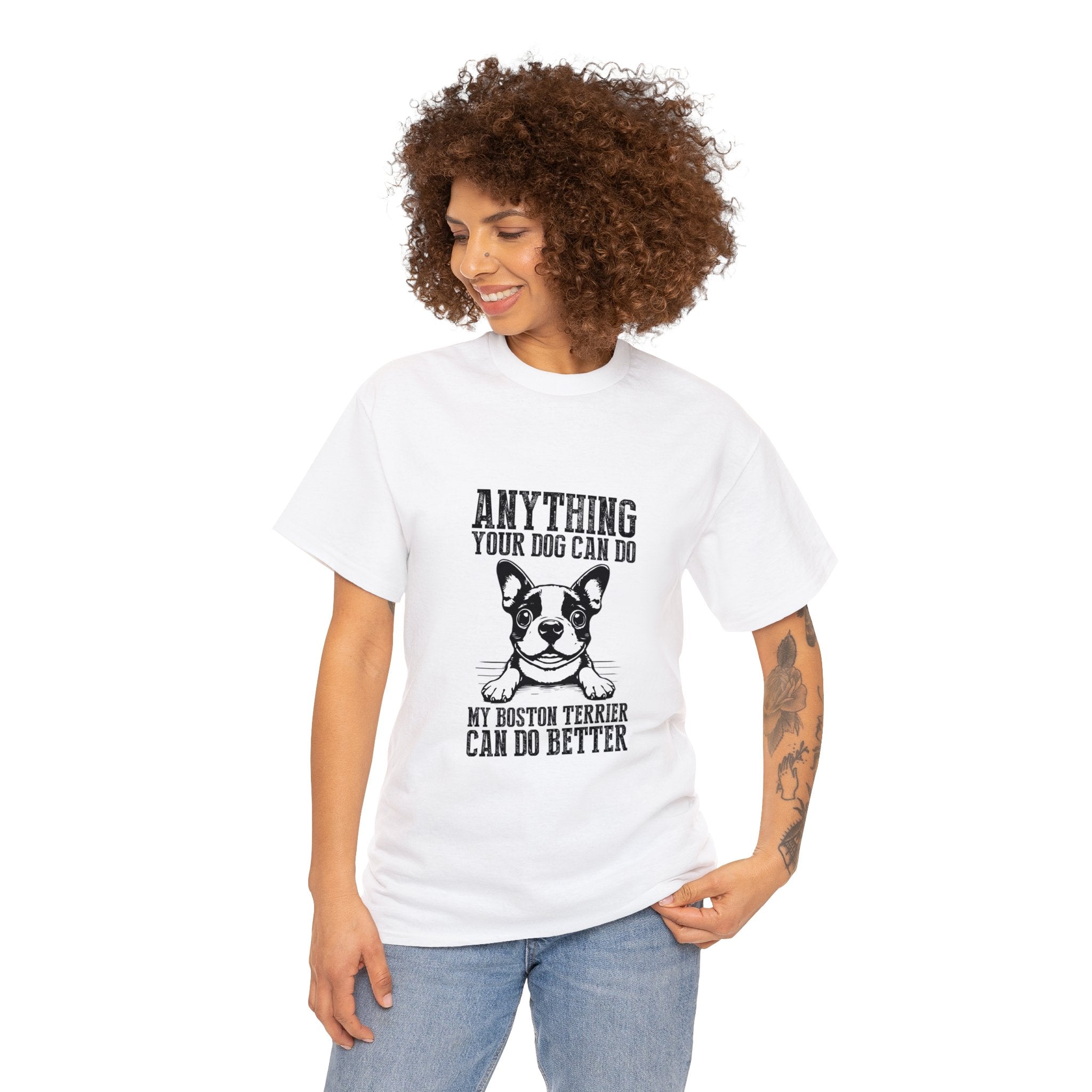 Holly - Unisex Tshirts for Boston Terrier Lovers for Dog Lovers-fadou