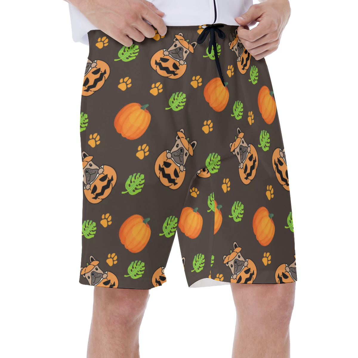 CHARLIE French Bulldog Beach Shorts for Dog Moms & Dads-fadou
