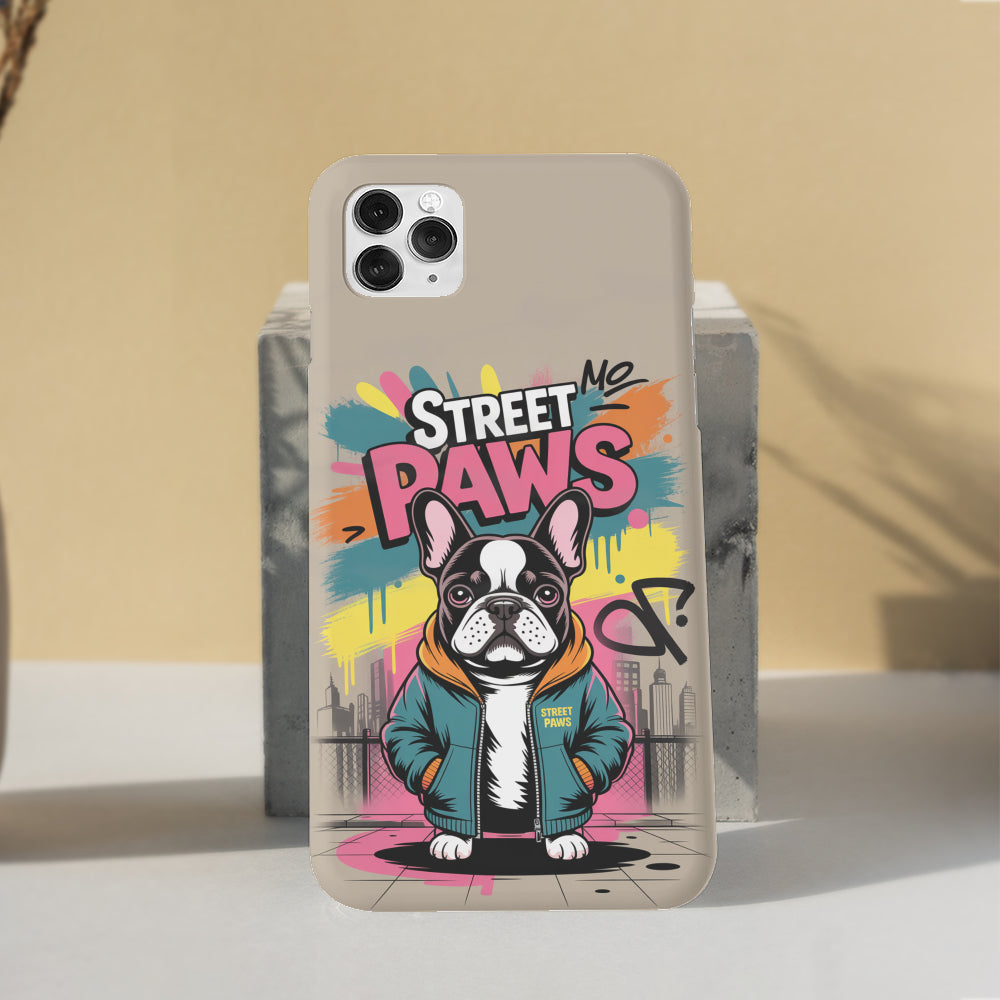 Ginger French Bulldog Phone Case for Frenchie Enthusiasts-fadou