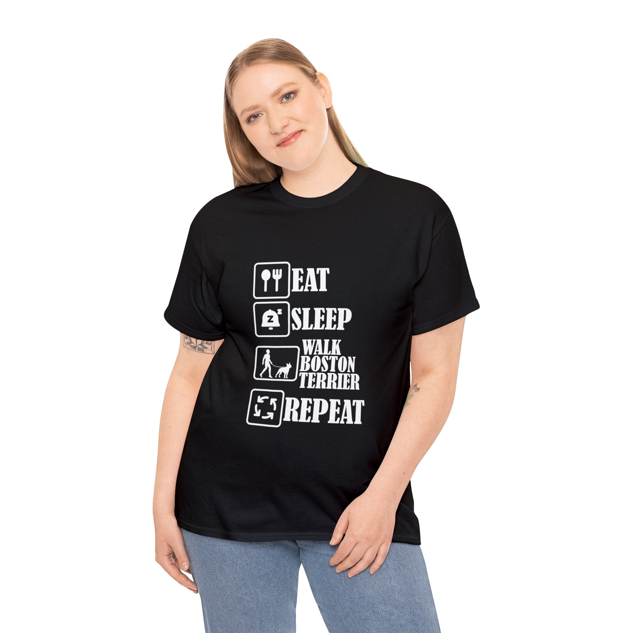 Gigi - Unisex Tshirts for Boston Terrier Lovers for Dog Moms & Dads-fadou