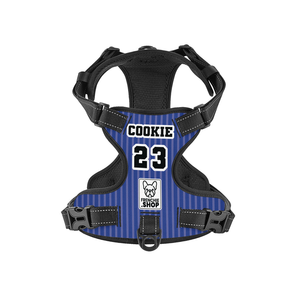 Personalized No-Pull No-Pull Vest for Brachycephalic Dogs-fadou