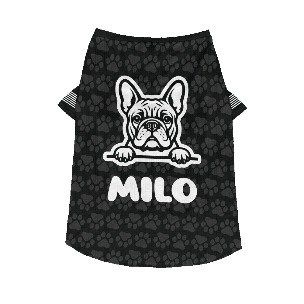 French Bulldog Personalized Knit Sweater for Daily Walks-fadou