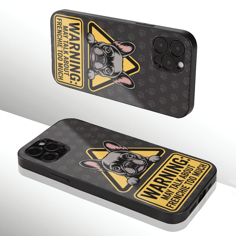 Gracie - Iphone & Samsung Glass Case for Bulldog Owners-fadou