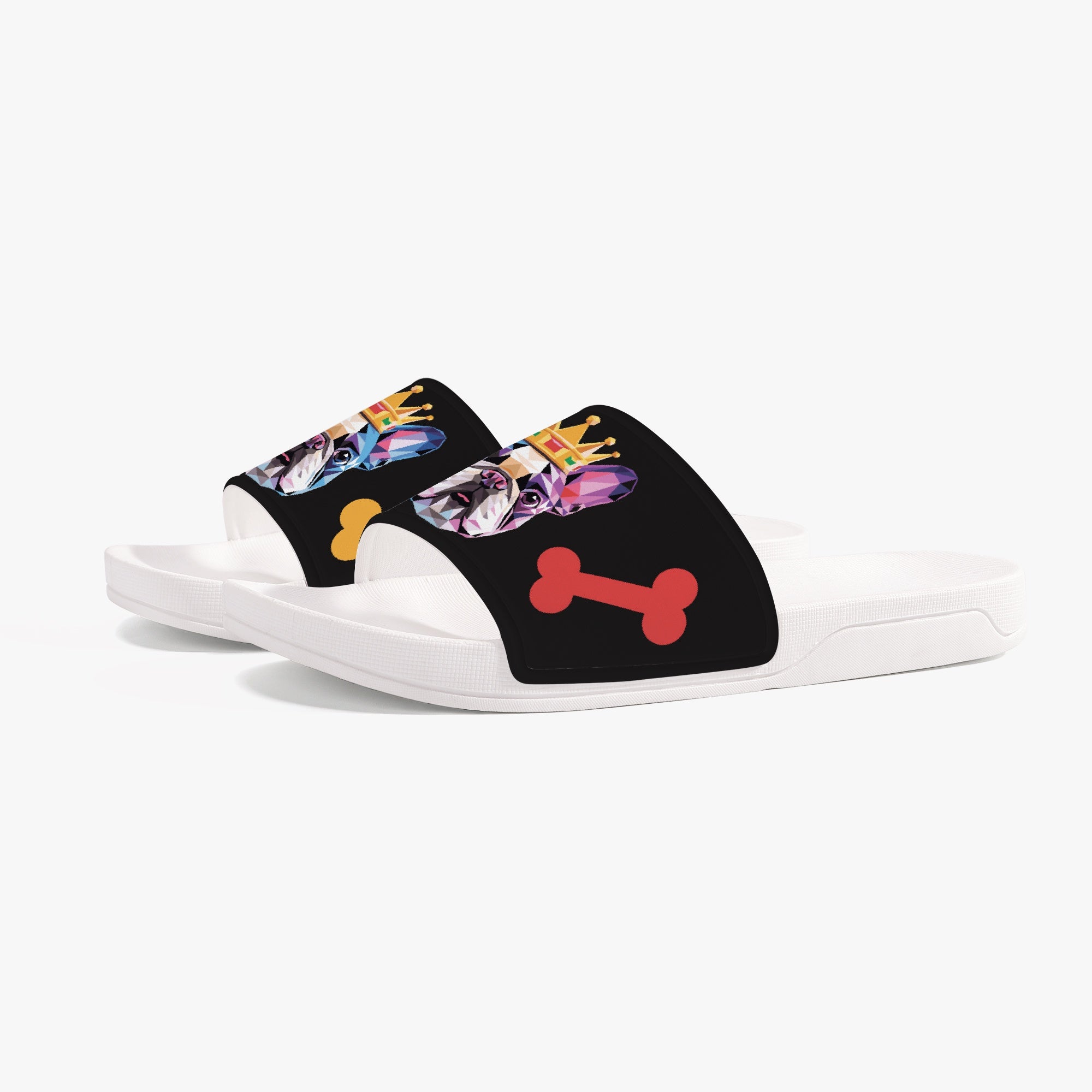 Eva French Bulldog Summer Slides for Frenchie Enthusiasts-fadou