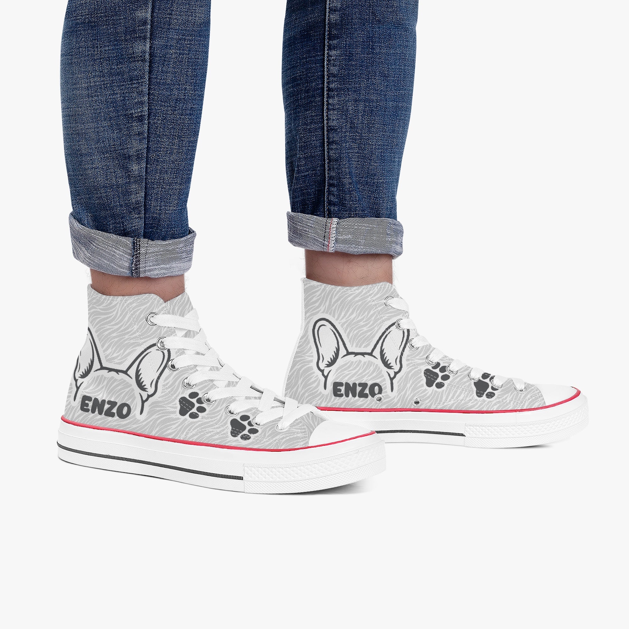 High-Top Personalized Casual Footwear for Everyday Wear-fadou