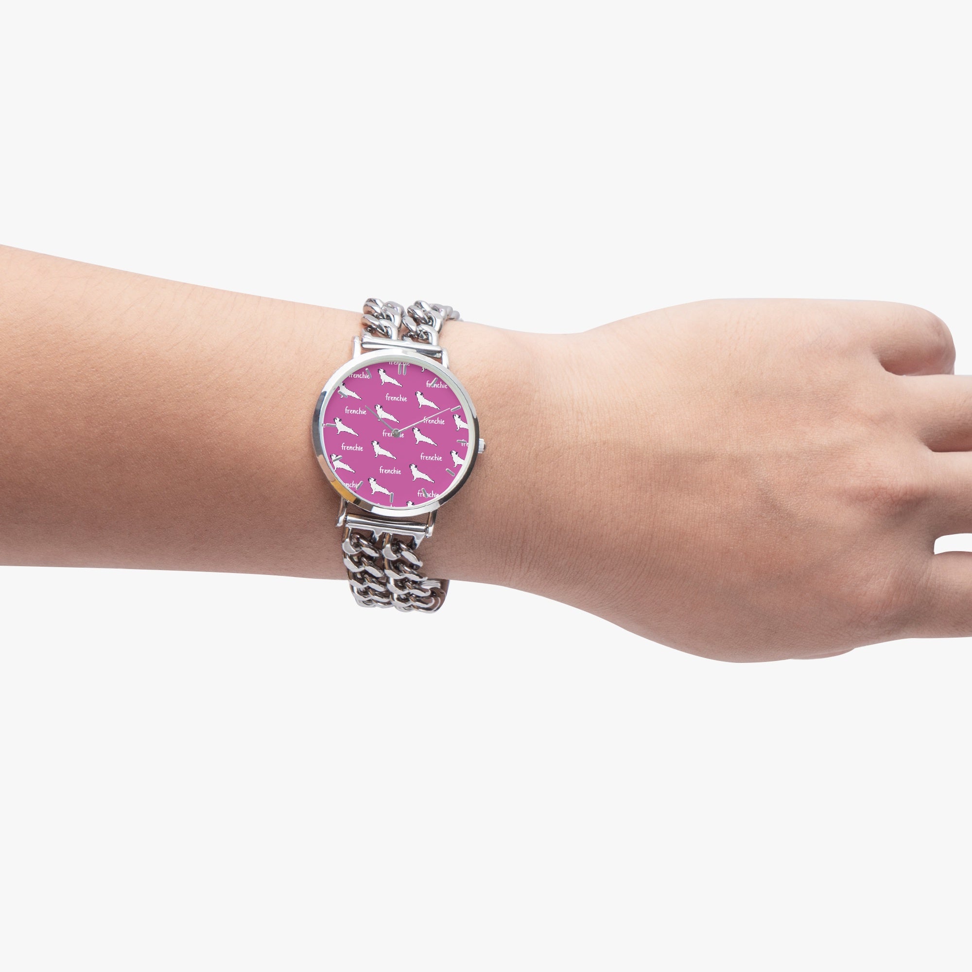 Fontanne French Bulldog Fashion Wristwatch for Bulldog Owners-fadou
