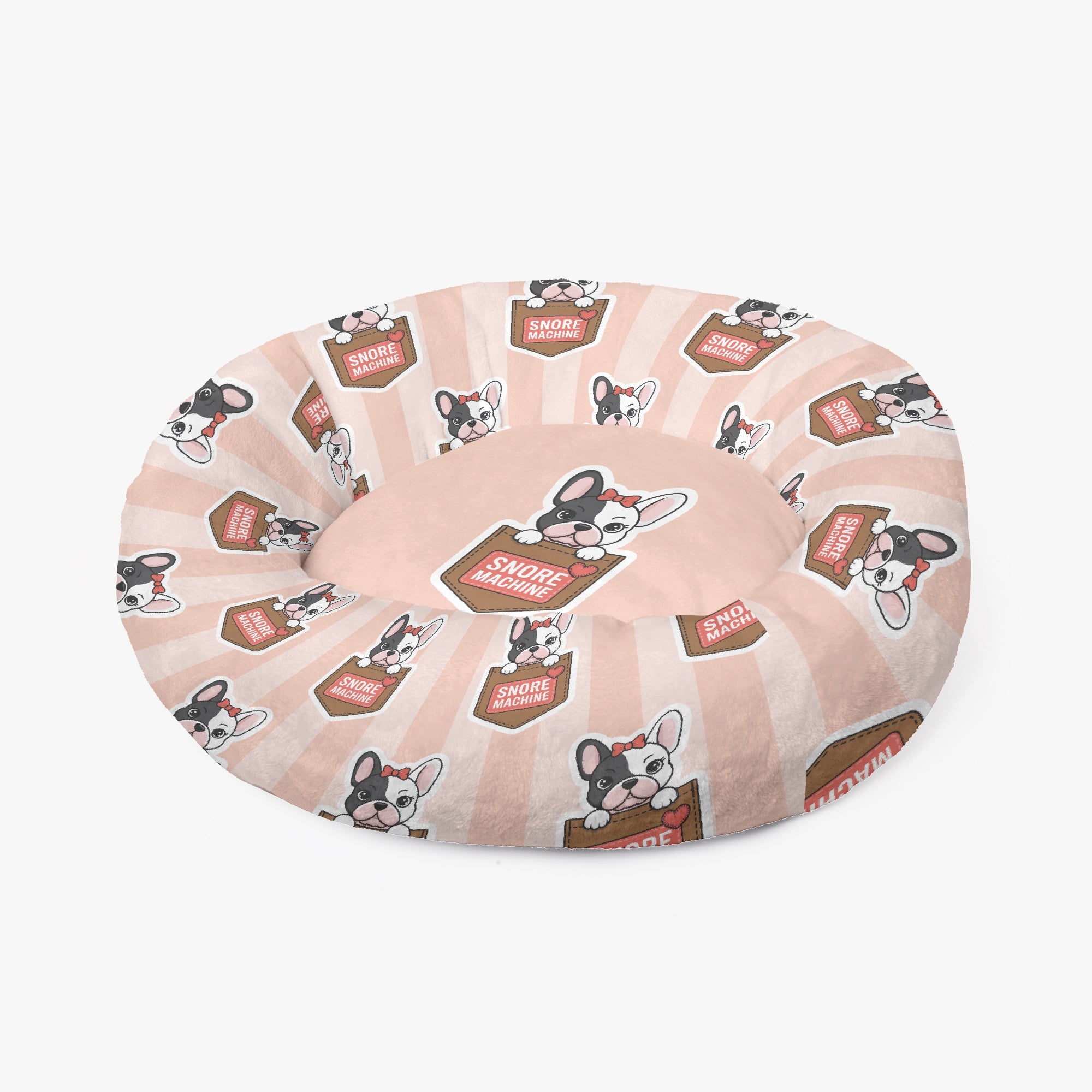 Bacon French Bulldog Cozy Sofa Bed for Flat-Face Breeds-fadou