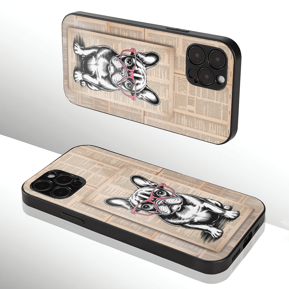 Teddy - Iphone & Samsung Glass Case for Dog Lovers and Owners-fadou