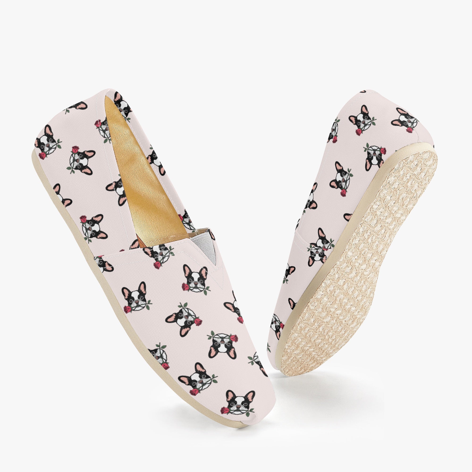 Chowder Casual Casual Footwear for Frenchie Enthusiasts-fadou