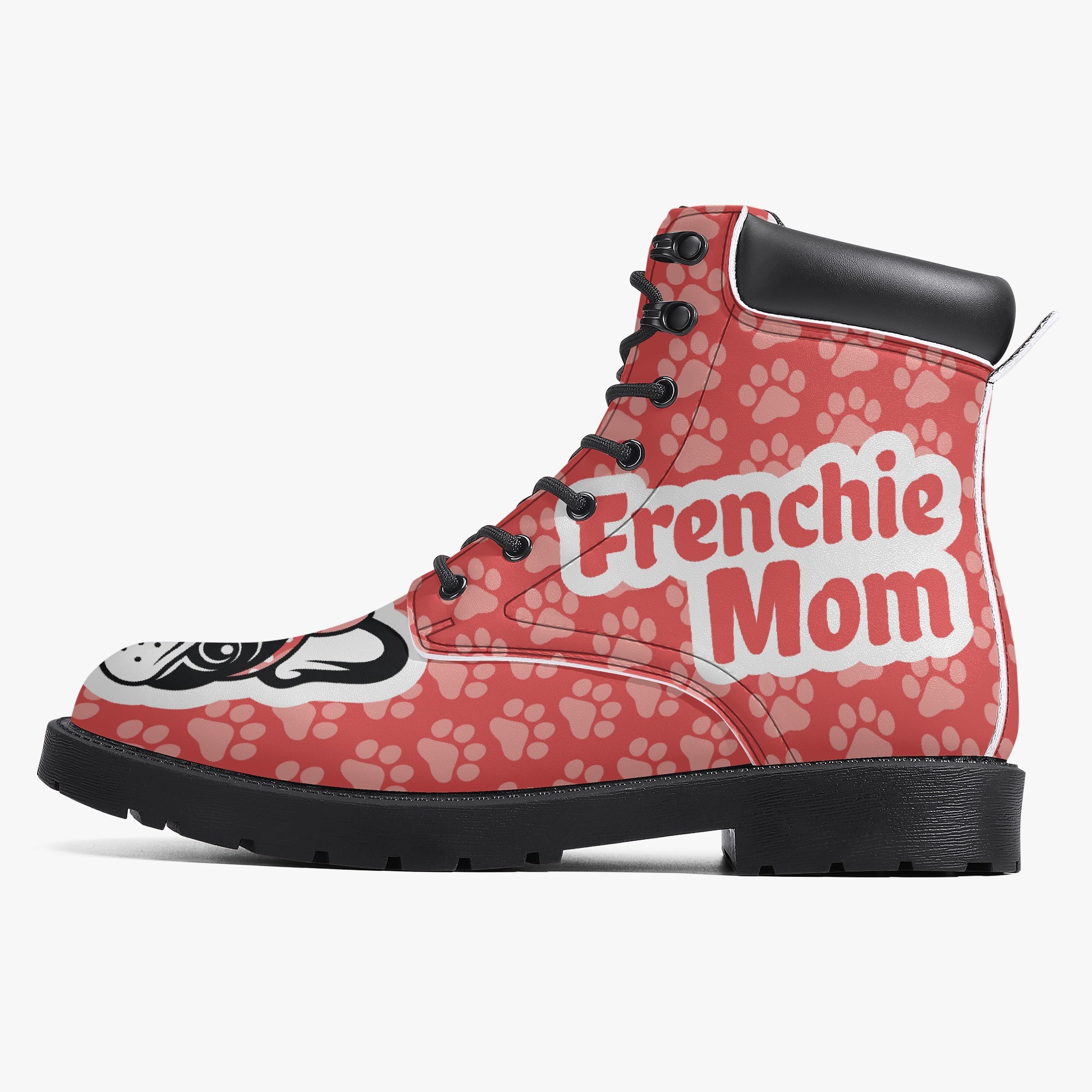 Marcel French Bulldog Casual Boots for Frenchie Enthusiasts-fadou