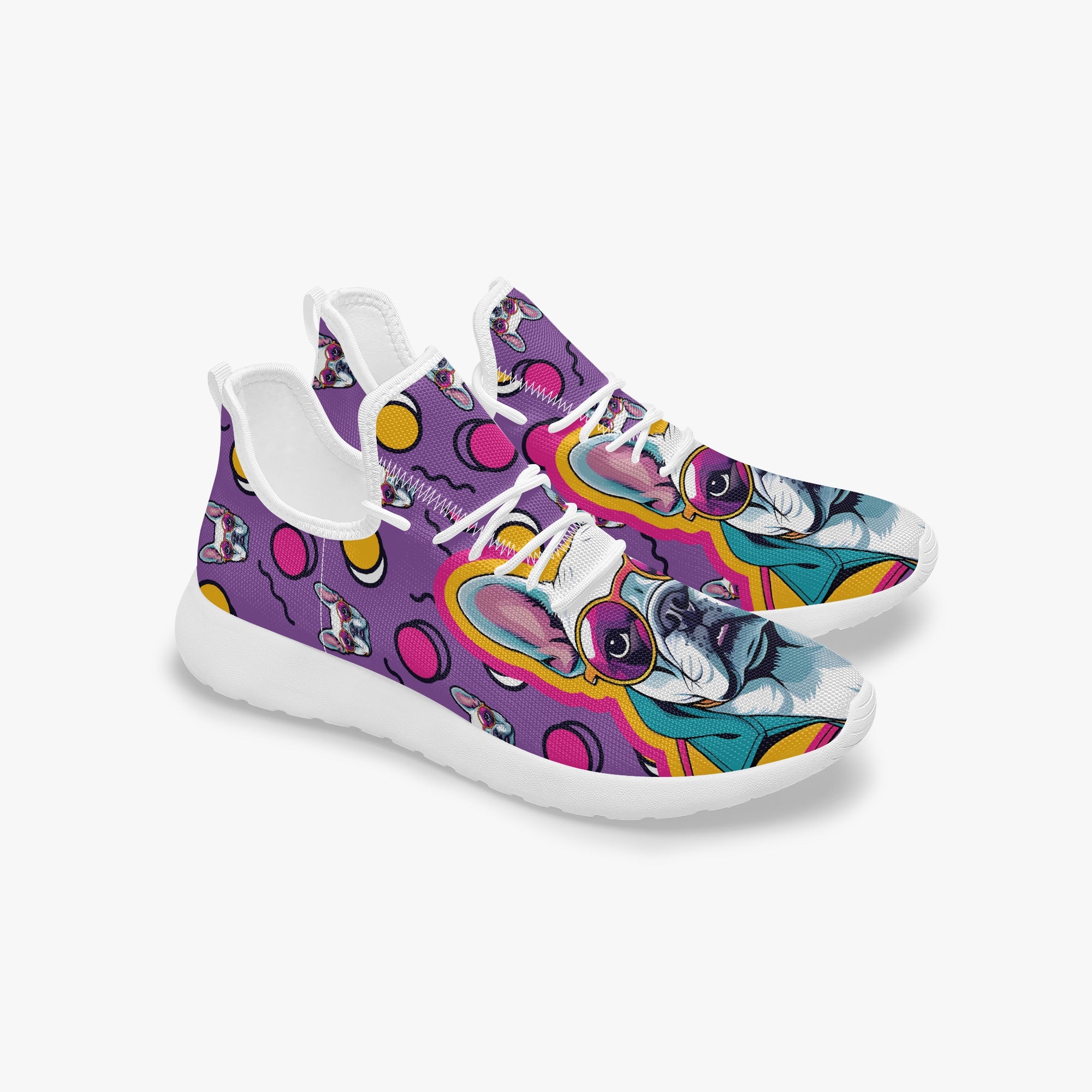 Finn French Bulldog Casual Footwear for Dog Moms & Dads-fadou