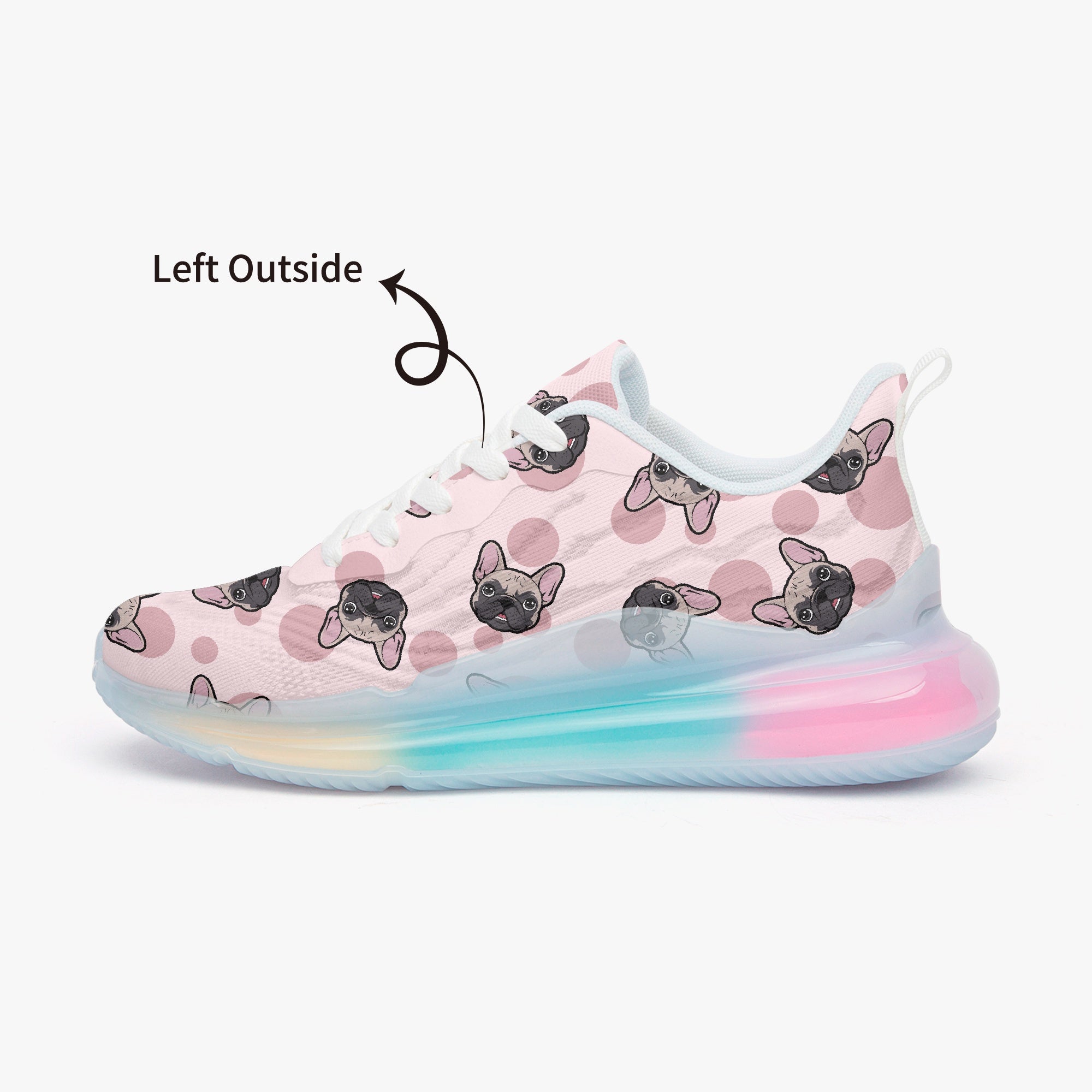 French Bulldog Lightweight Casual Footwear for Dog Lovers-fadou