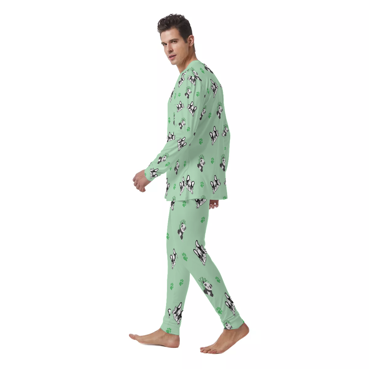 ROCKY French Bulldog Sleepwear Pajamas for Frenchie Enthusiasts-fadou