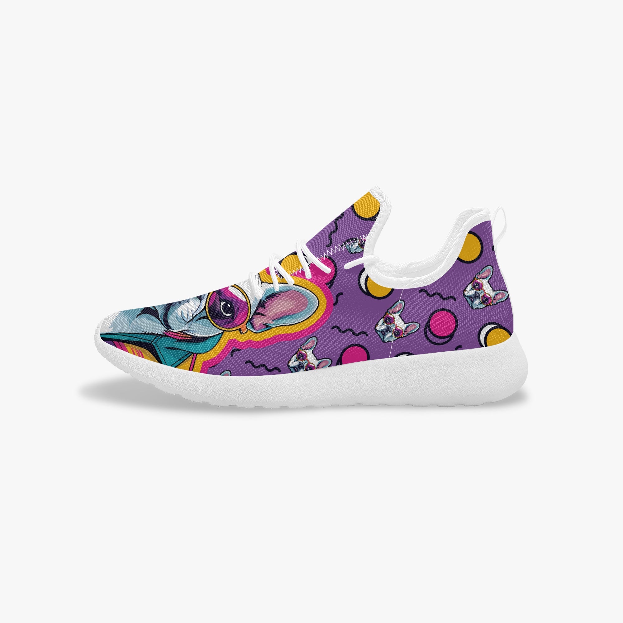 Finn French Bulldog Casual Footwear for Dog Moms & Dads-fadou