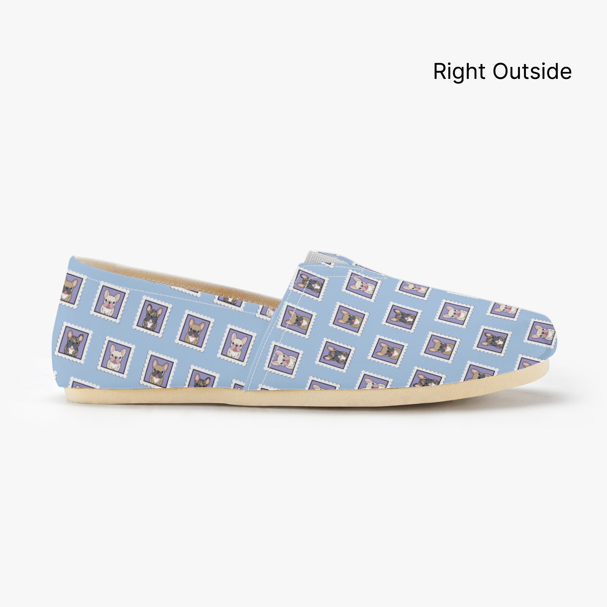 Opossum Casual Casual Footwear for Frenchie Enthusiasts-fadou