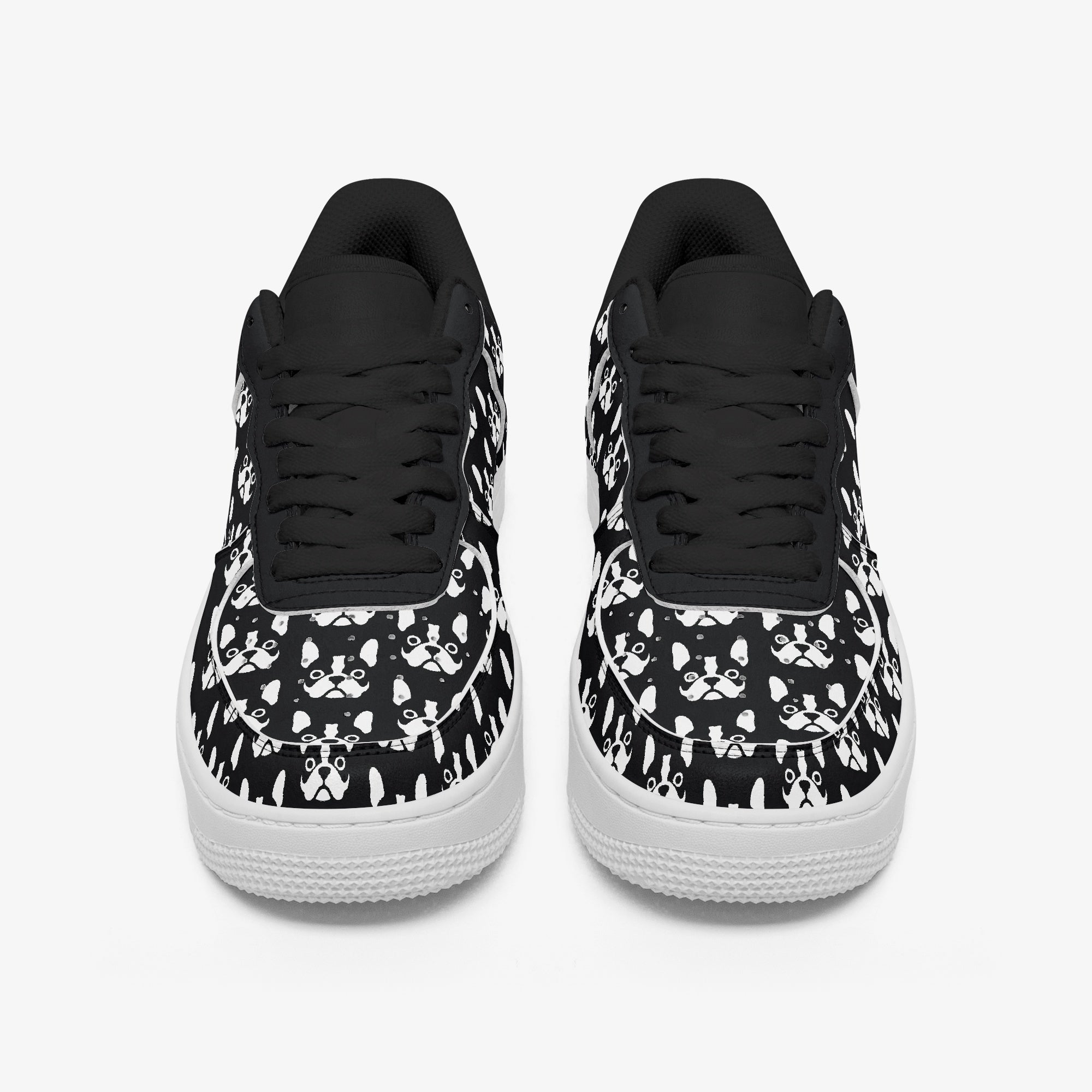 Frenchie Leather Casual Footwear for Frenchie Enthusiasts-fadou