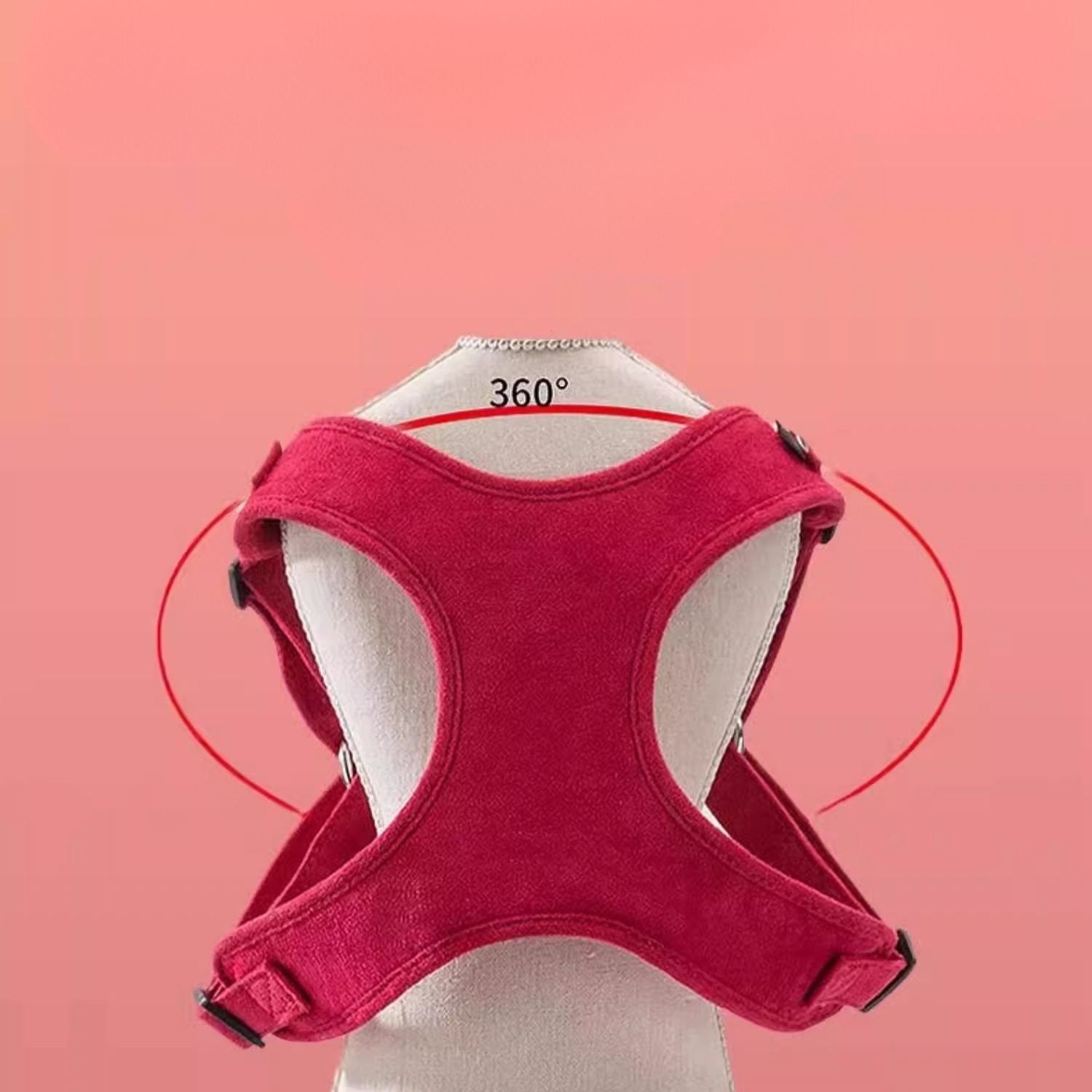 French Bulldog Breathable Walking Harness for Daily Walks-fadou