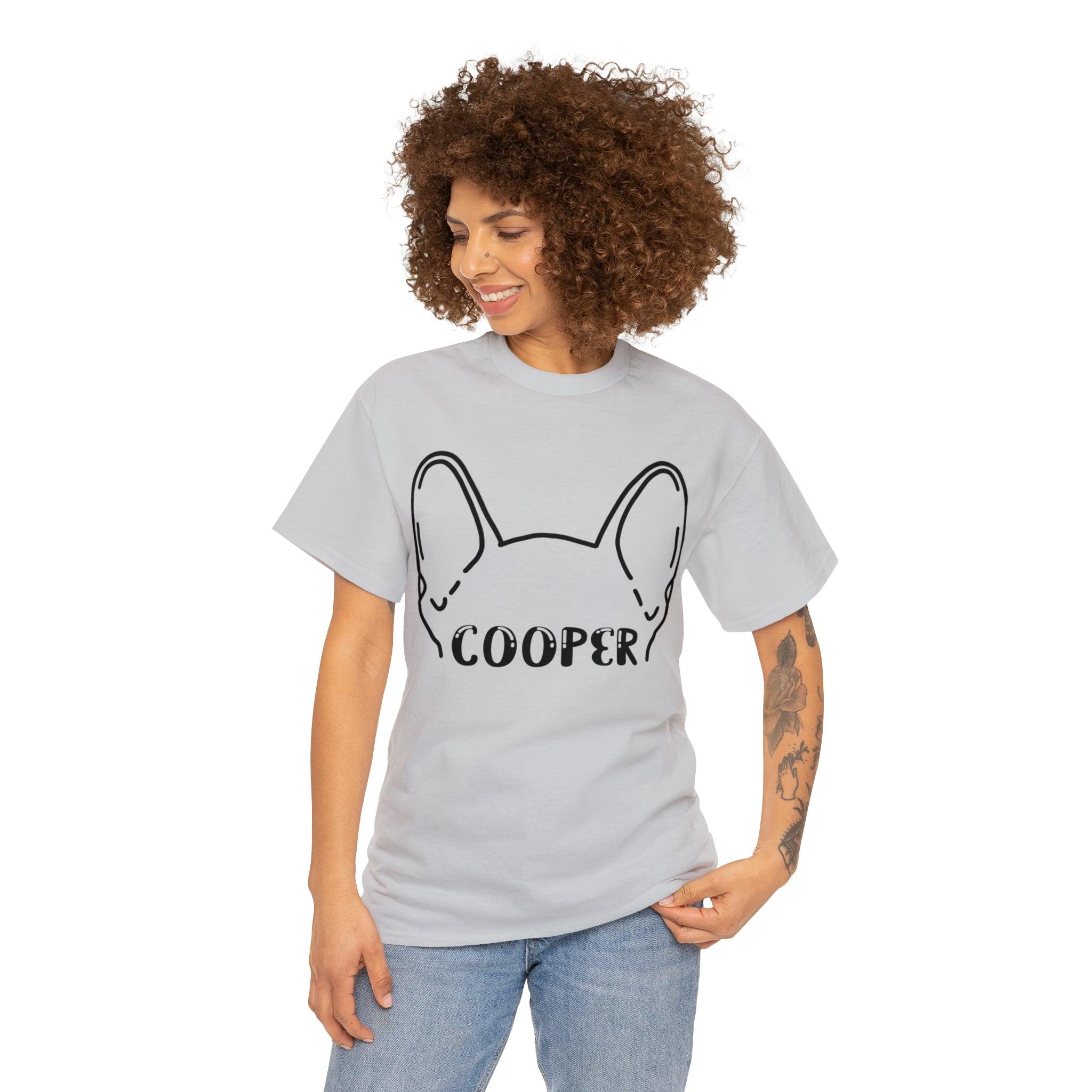 French Bulldog Custom Graphic Tee for Frenchie Enthusiasts-fadou