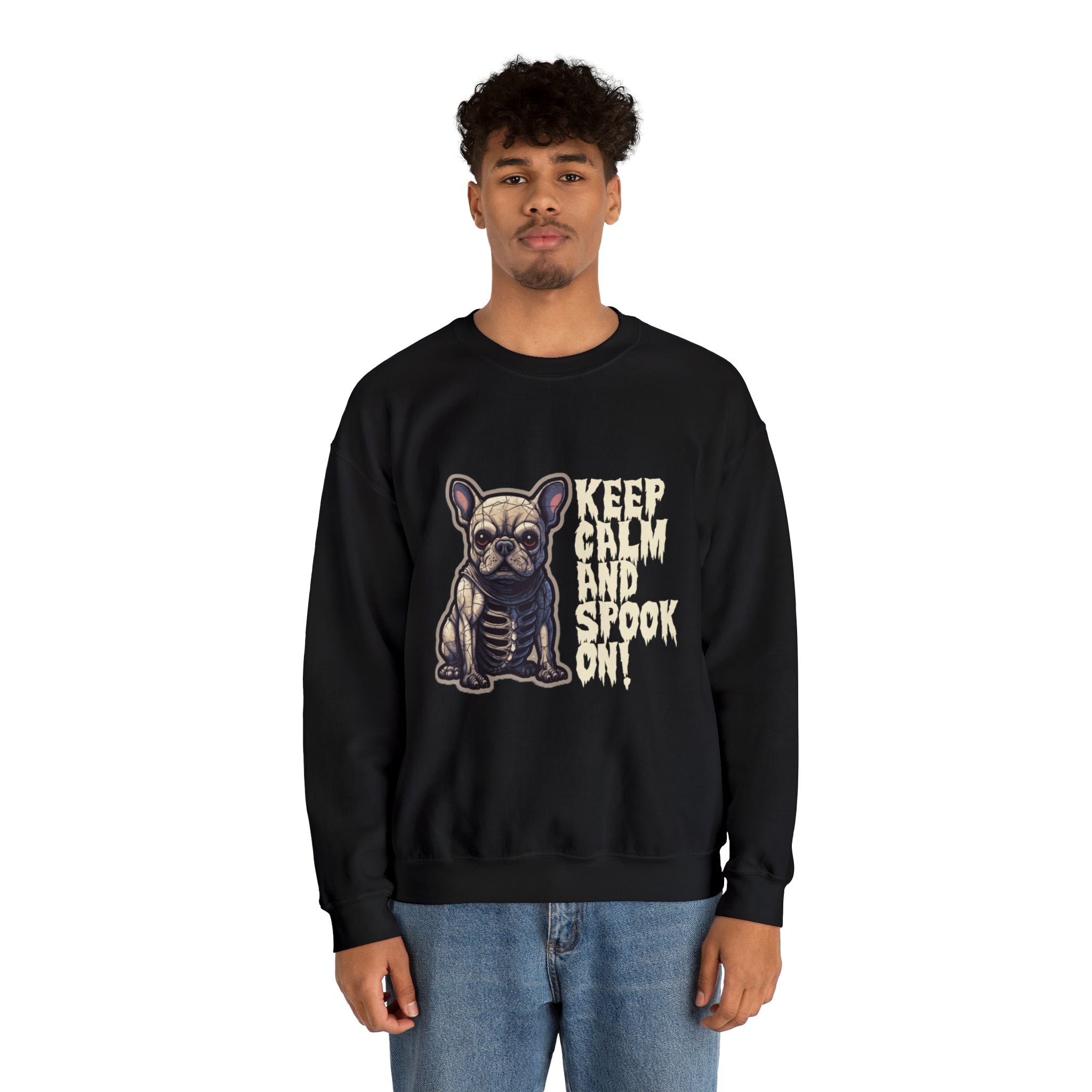 French Bulldog Halloween Pet Parent Pullover for Frenchie Fans-fadou
