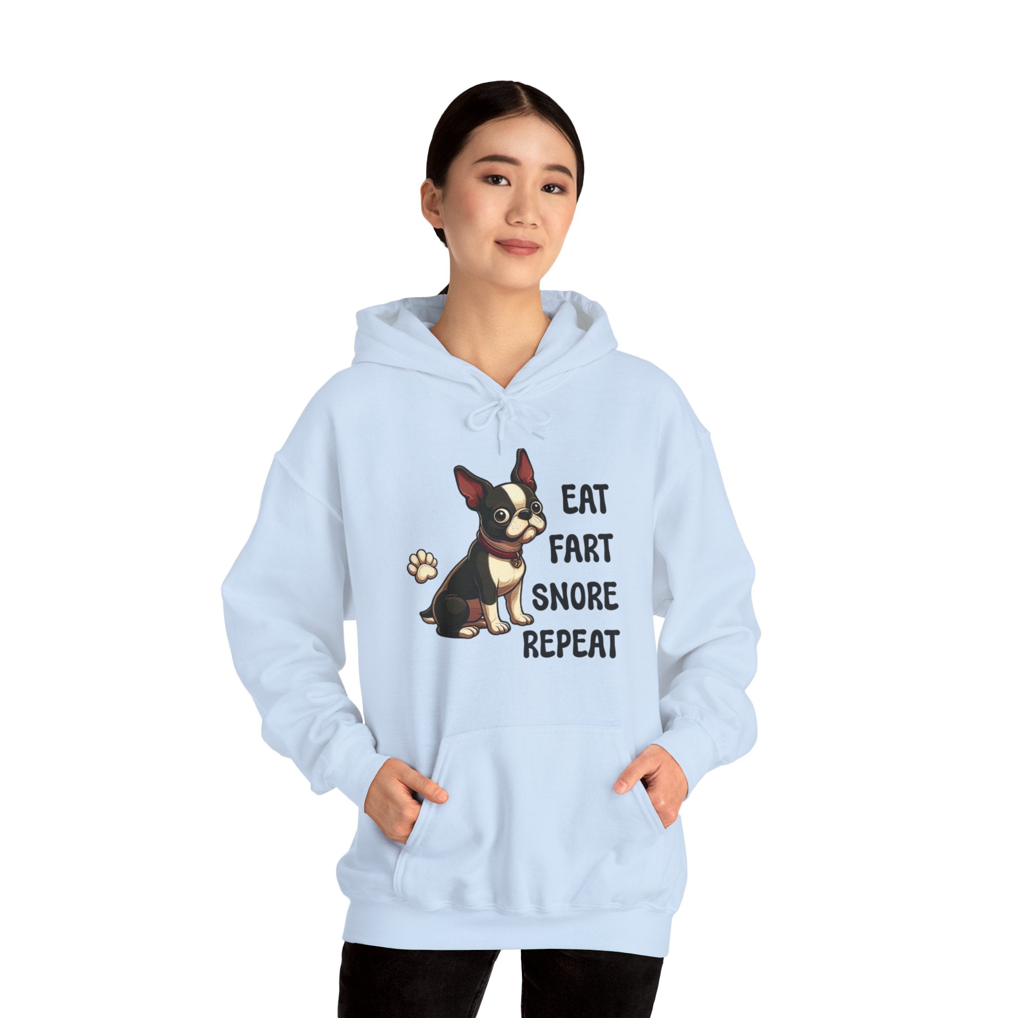 Richie French Bulldog Fleece Hoodie for Dog Moms & Dads-fadou