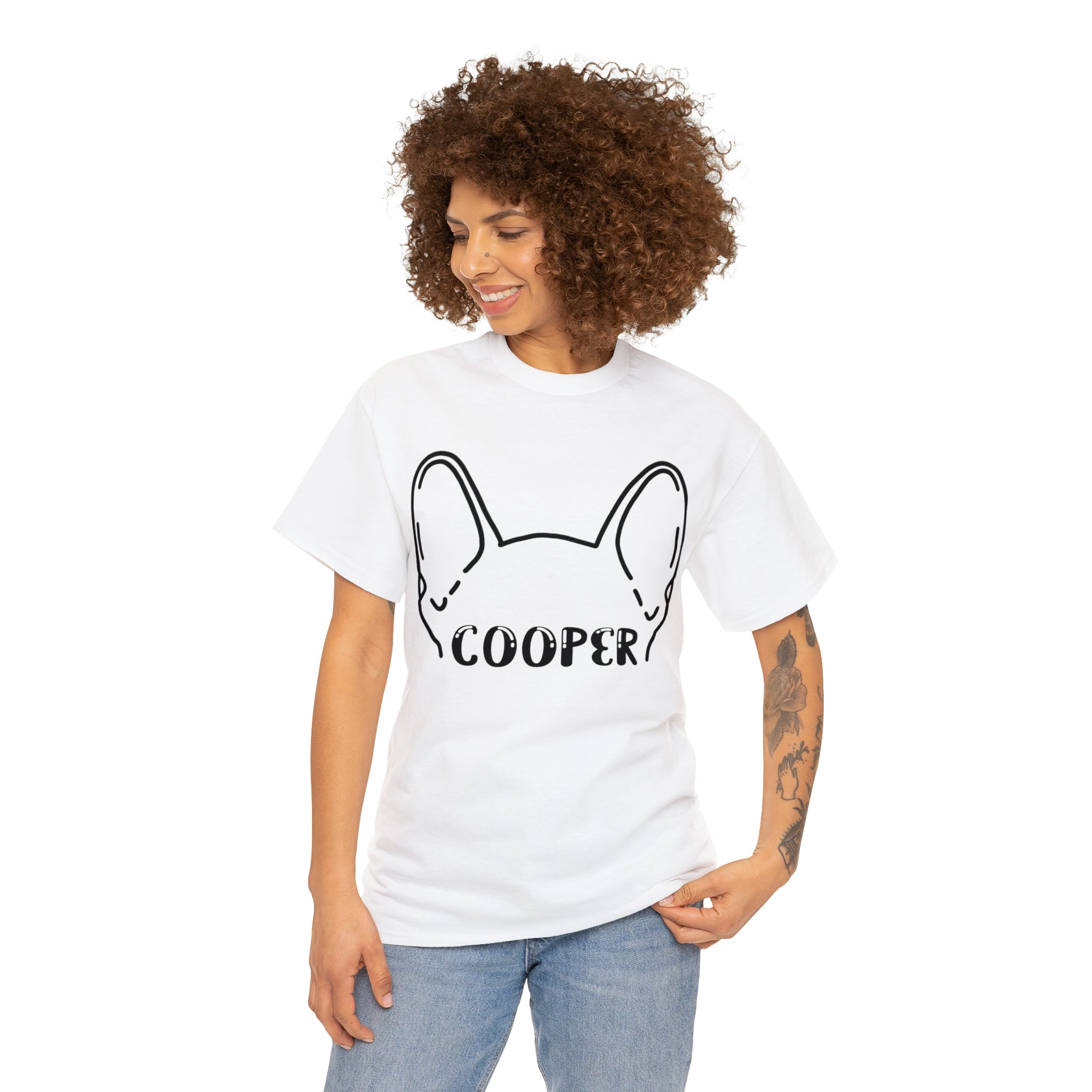 French Bulldog Custom Graphic Tee for Frenchie Enthusiasts-fadou