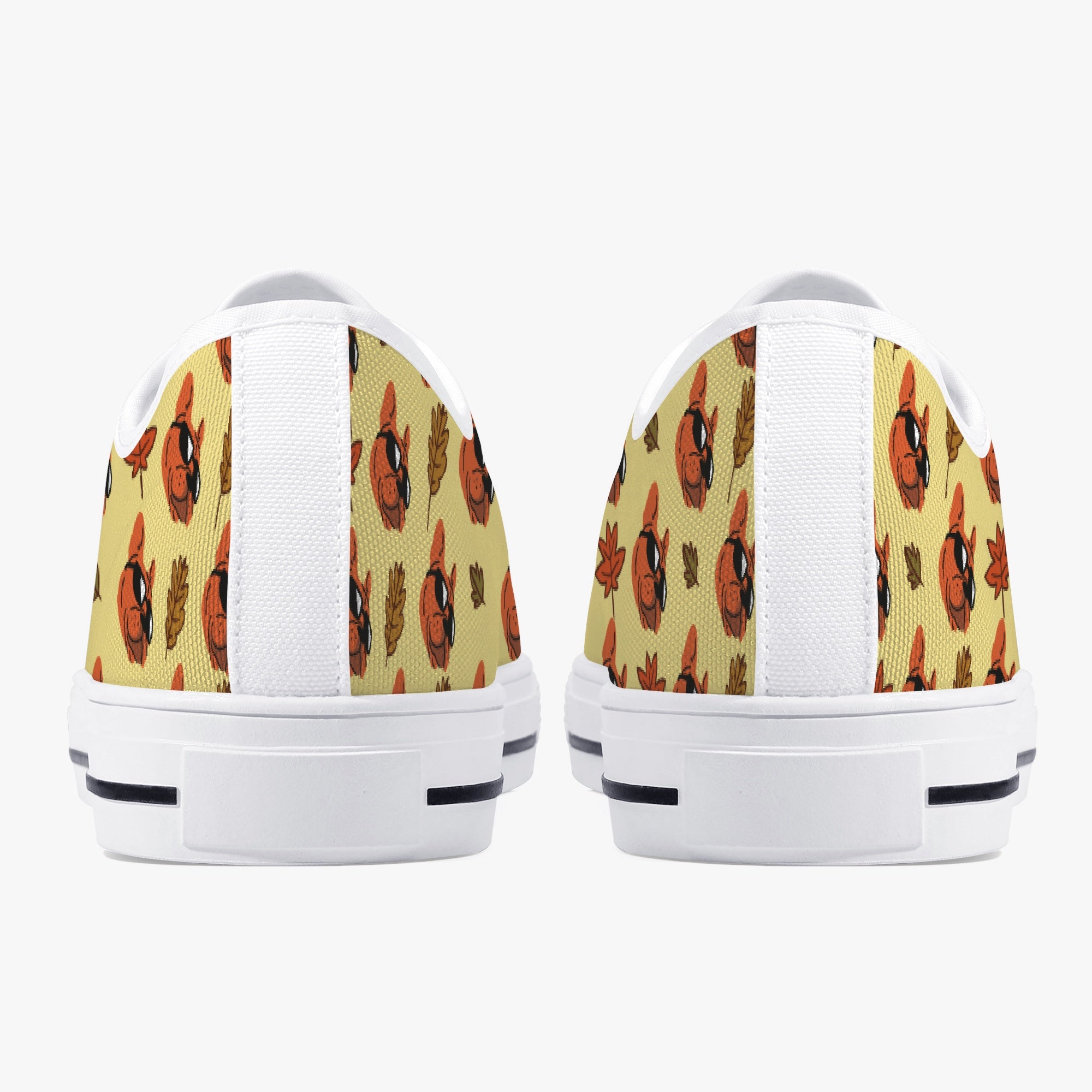 Low-Top Classic Casual Footwear for Frenchie Enthusiasts-fadou