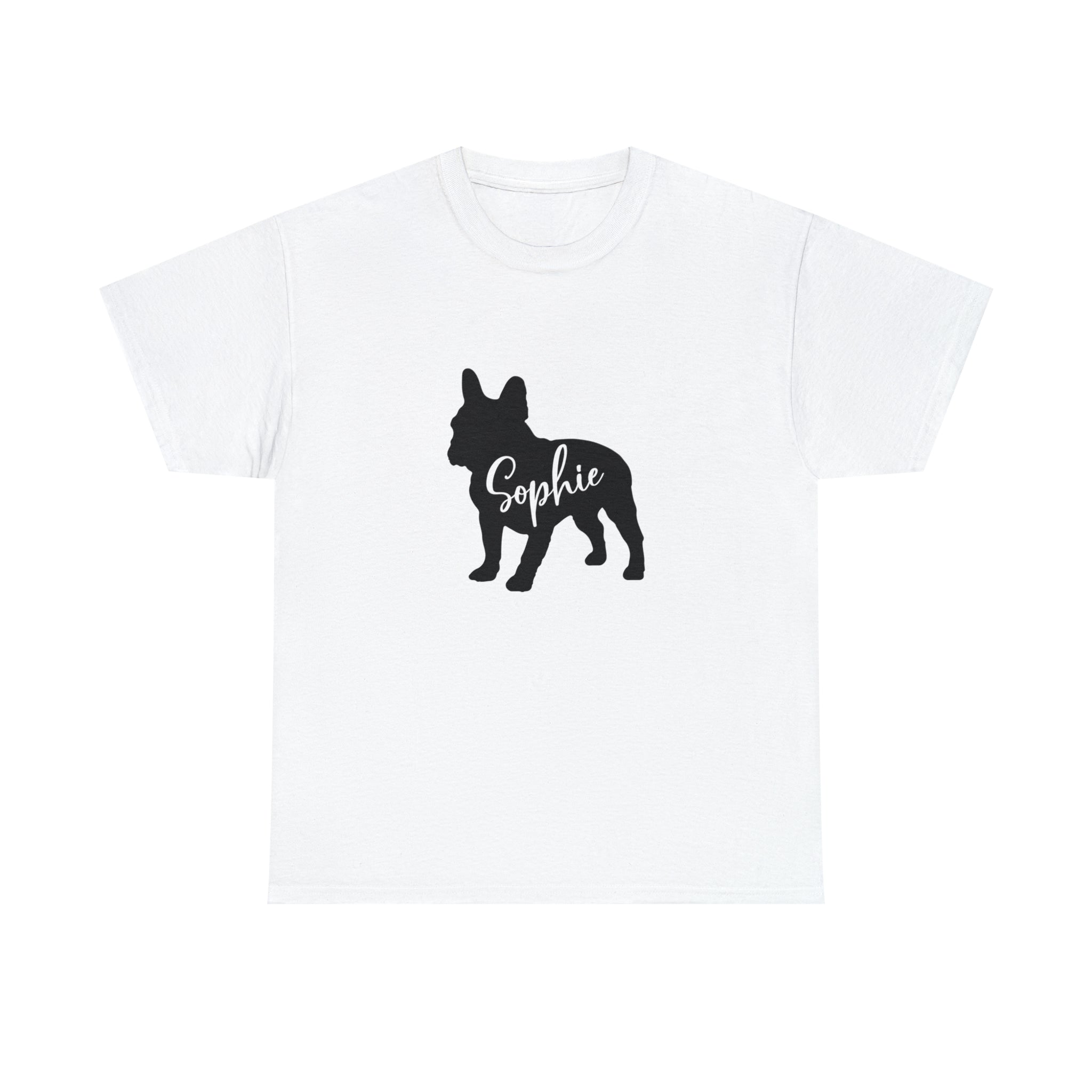 Unisex Personalized Dog Lover Tee for Frenchie Enthusiasts-fadou
