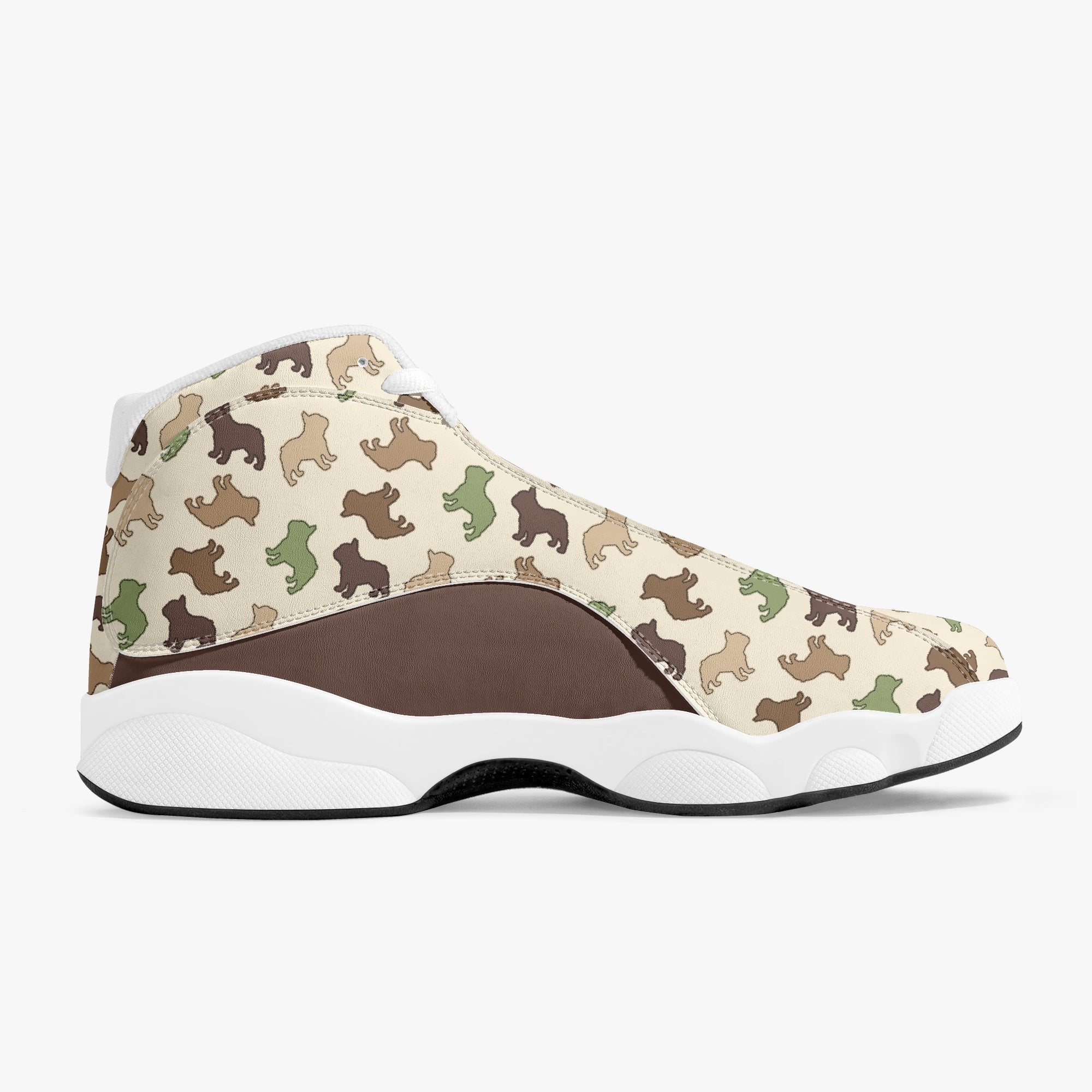Biggie French Bulldog High-Top Shoes for Bulldog Owners-fadou