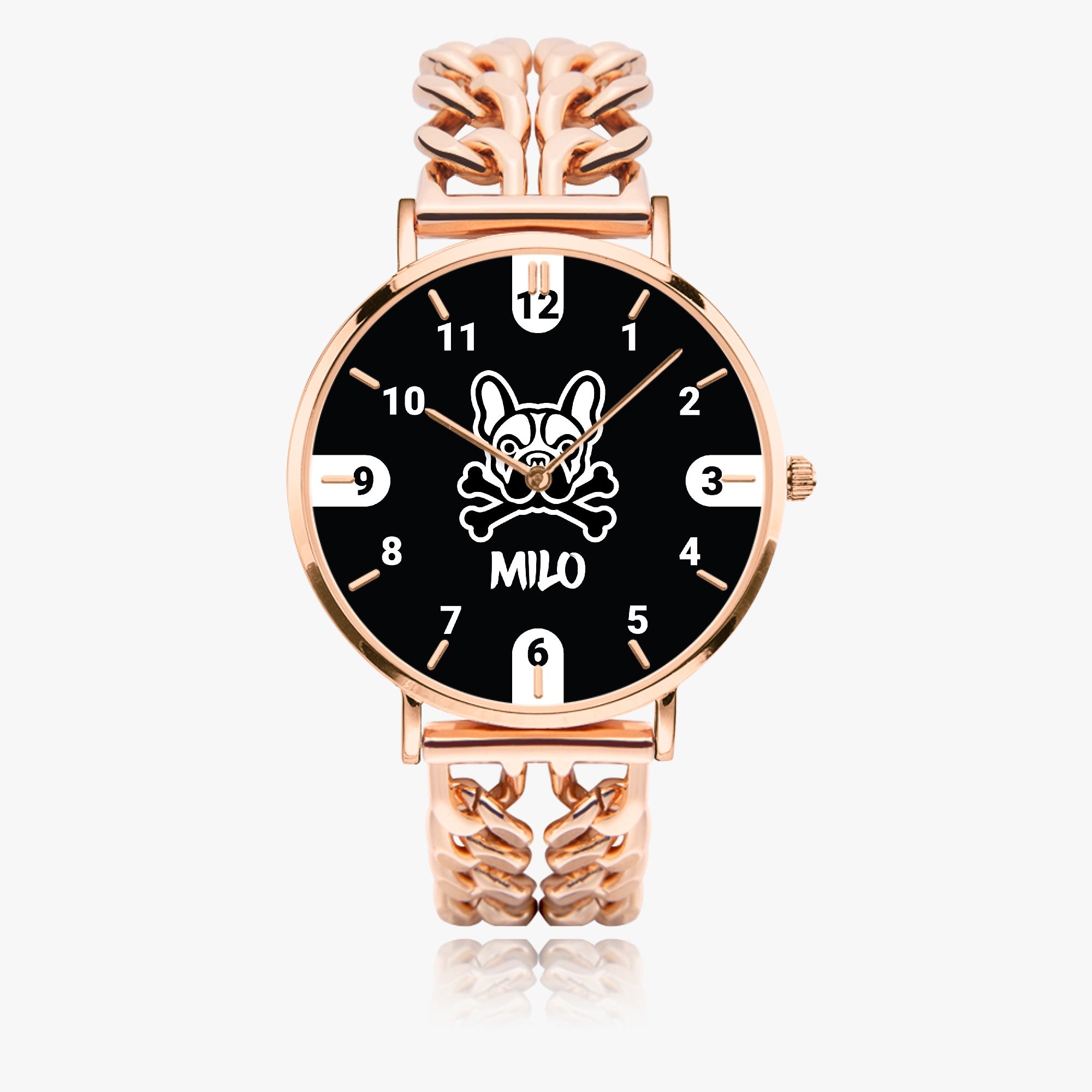 Frenchie Personalized Casual Watch for Frenchie Enthusiasts-fadou