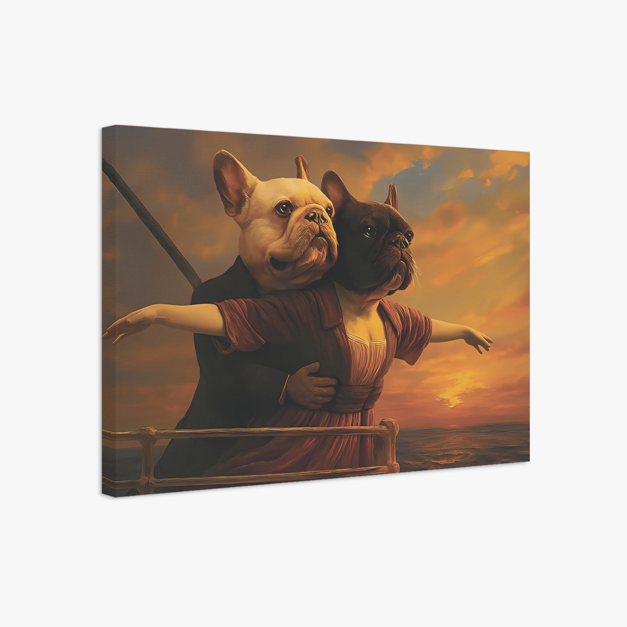French Bulldog Adorable Framed Poster for Dog Park Days-fadou