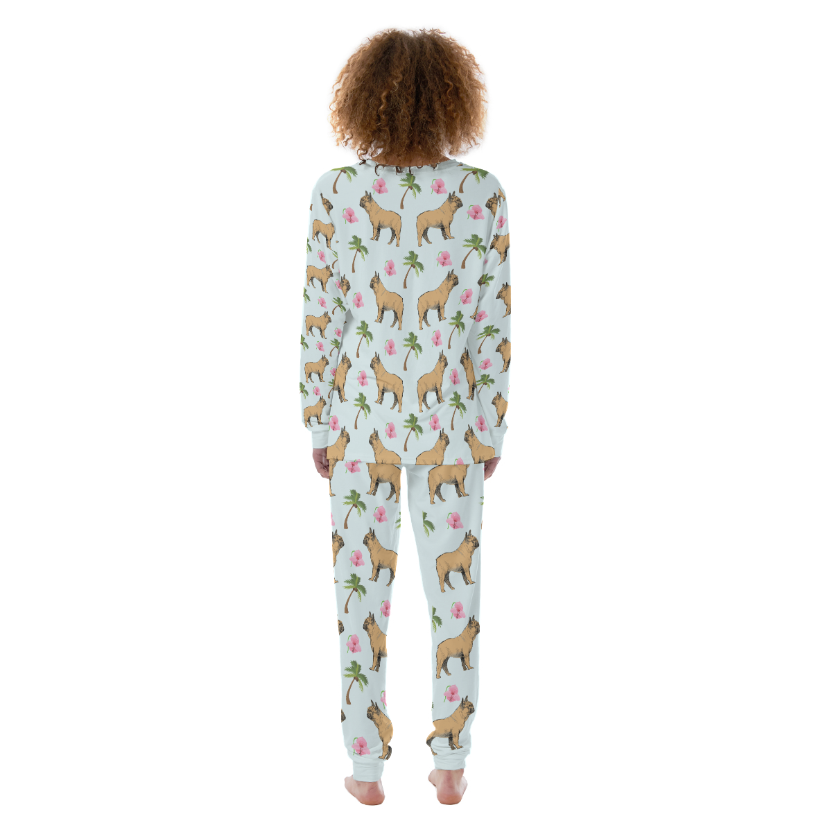 MIA French Bulldog Loungewear Set for Frenchie Enthusiasts-fadou