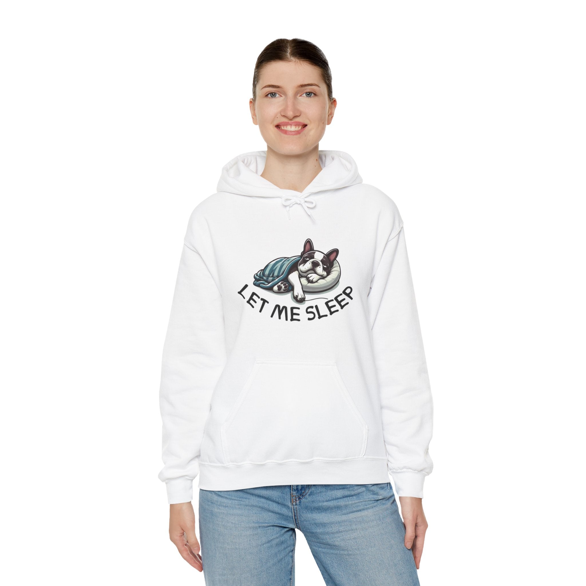 Bruiser French Bulldog Cotton Sweatshirt for Pet Parents-fadou