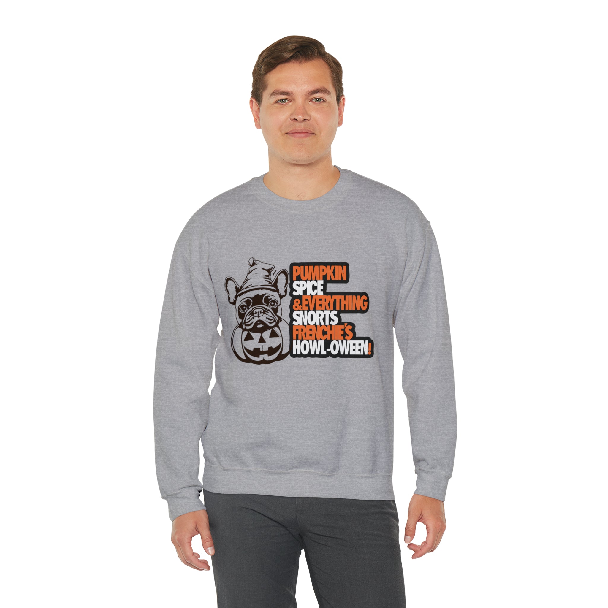 Pumpkin Halloween Pet Parent Pullover for Dog Park Days-fadou