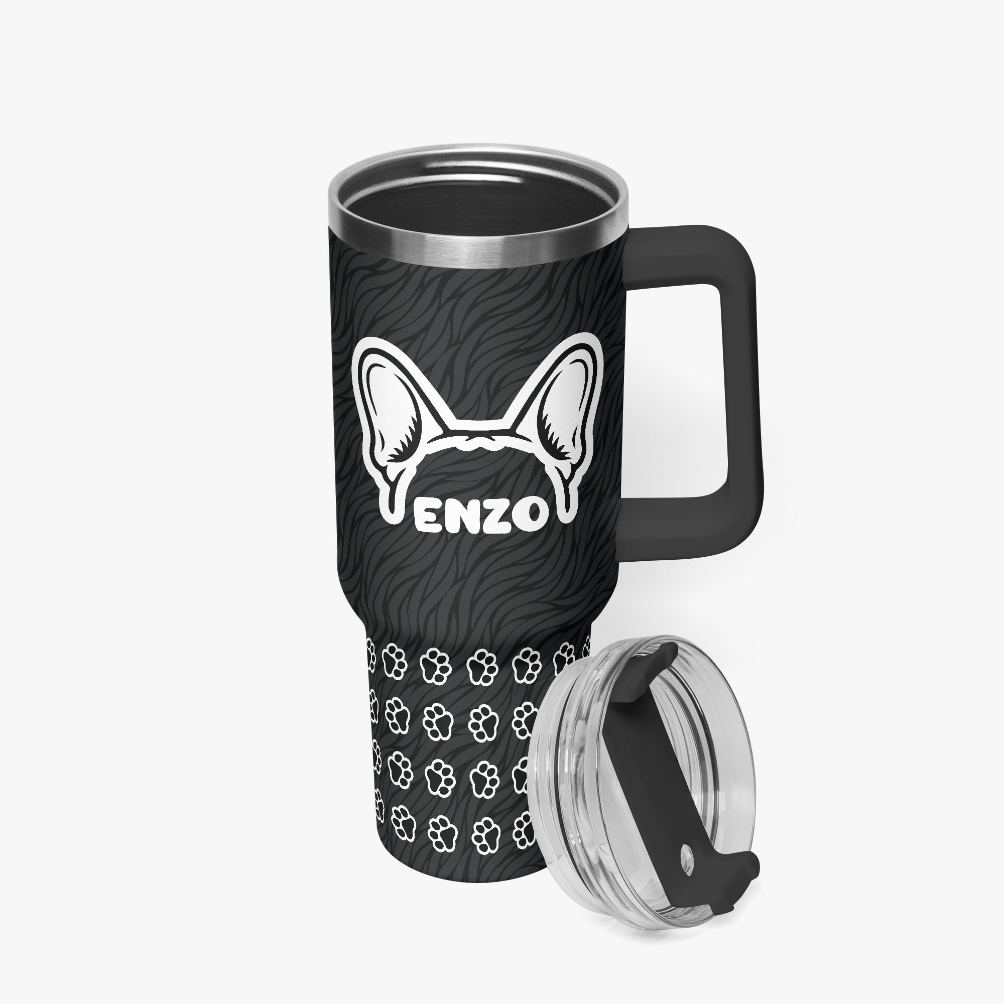 French Bulldog Personalized Stainless Tumbler for Pet Culture-fadou