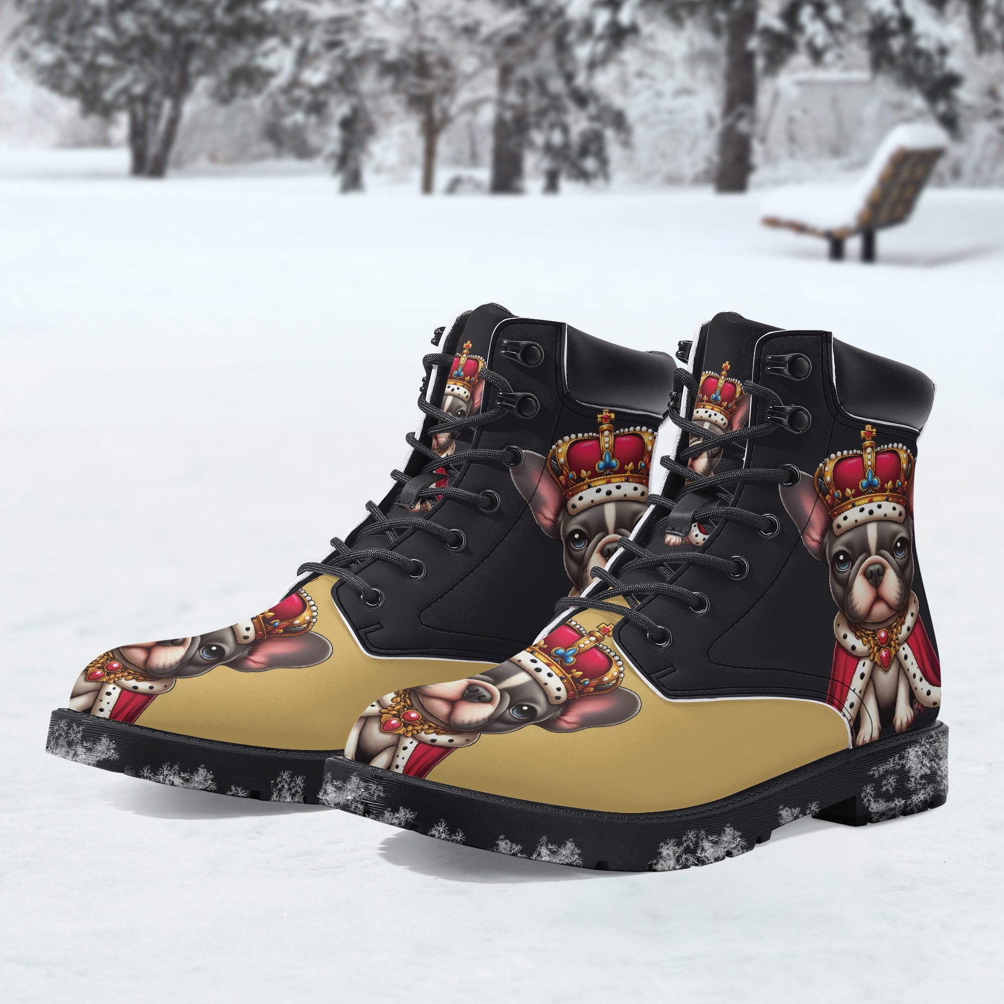 Stanley French Bulldog Fashion Boots for Dog Moms & Dads-fadou