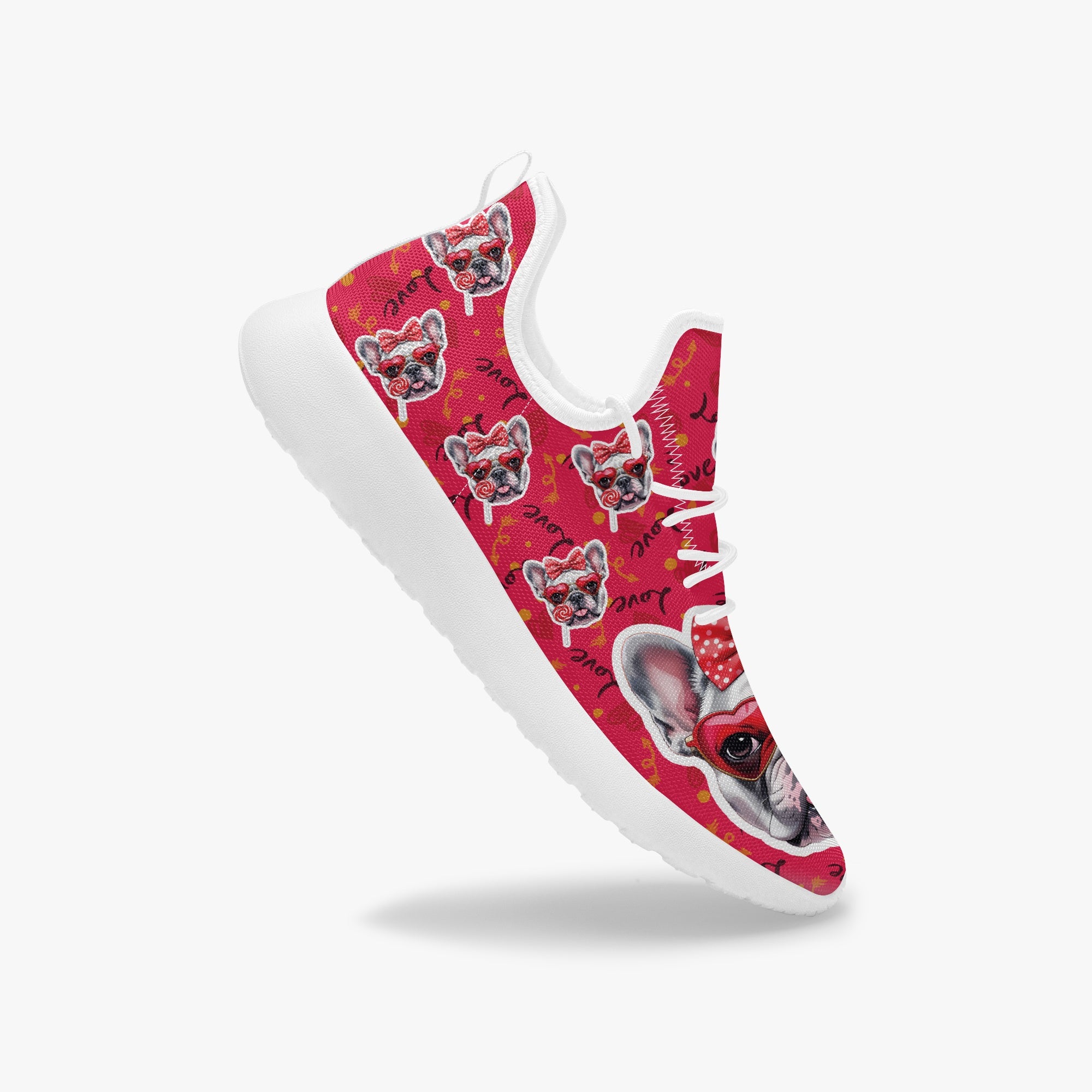 Frenchie Classic Canvas Sneakers for Frenchie Enthusiasts-fadou