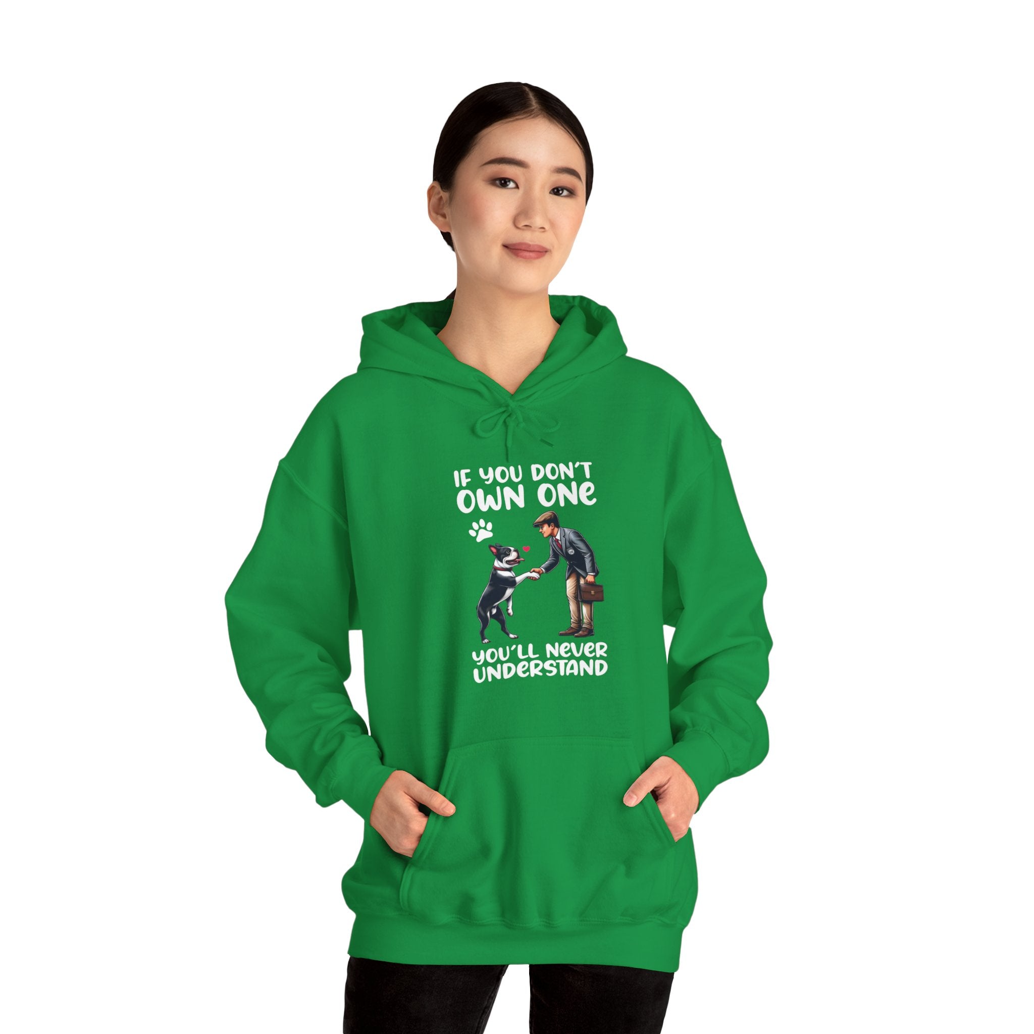 Sinatra French Bulldog Fleece Hoodie for Frenchie Enthusiasts-fadou