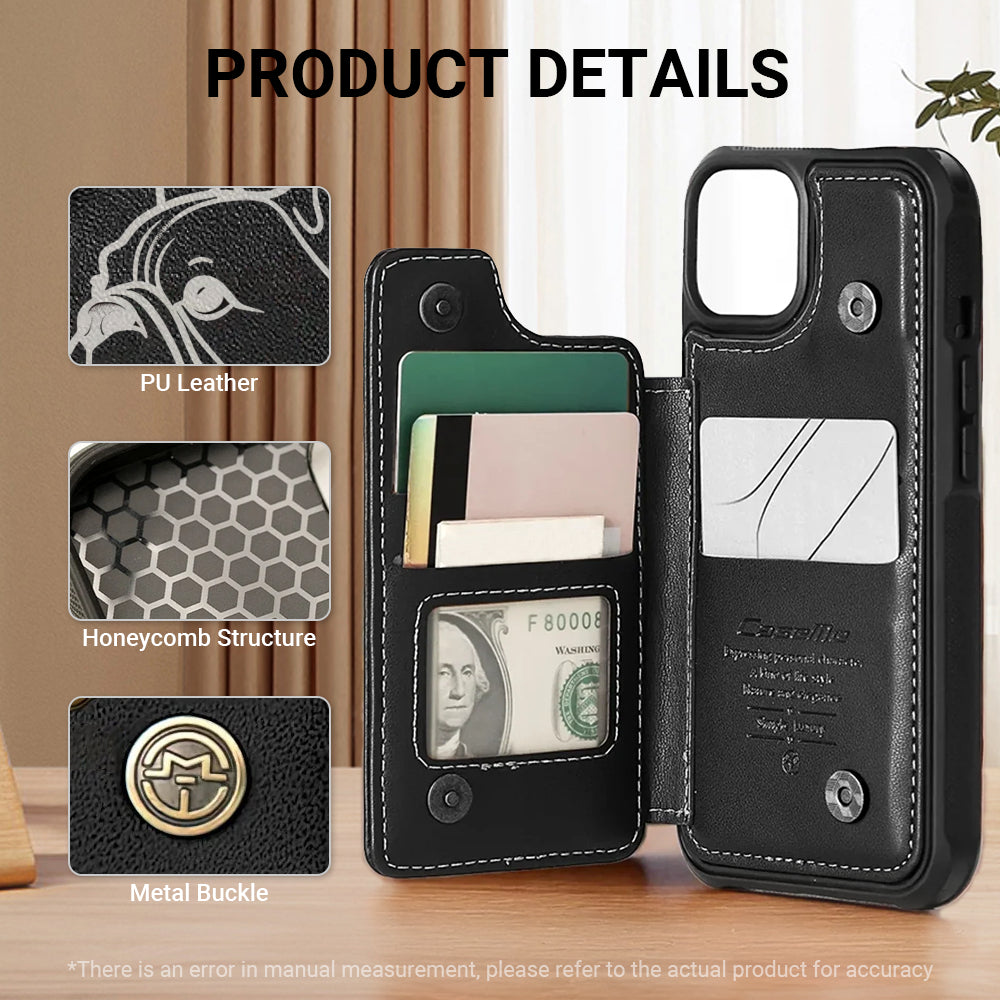 Louie French Bulldog Bifold Wallet for Frenchie Enthusiasts-fadou