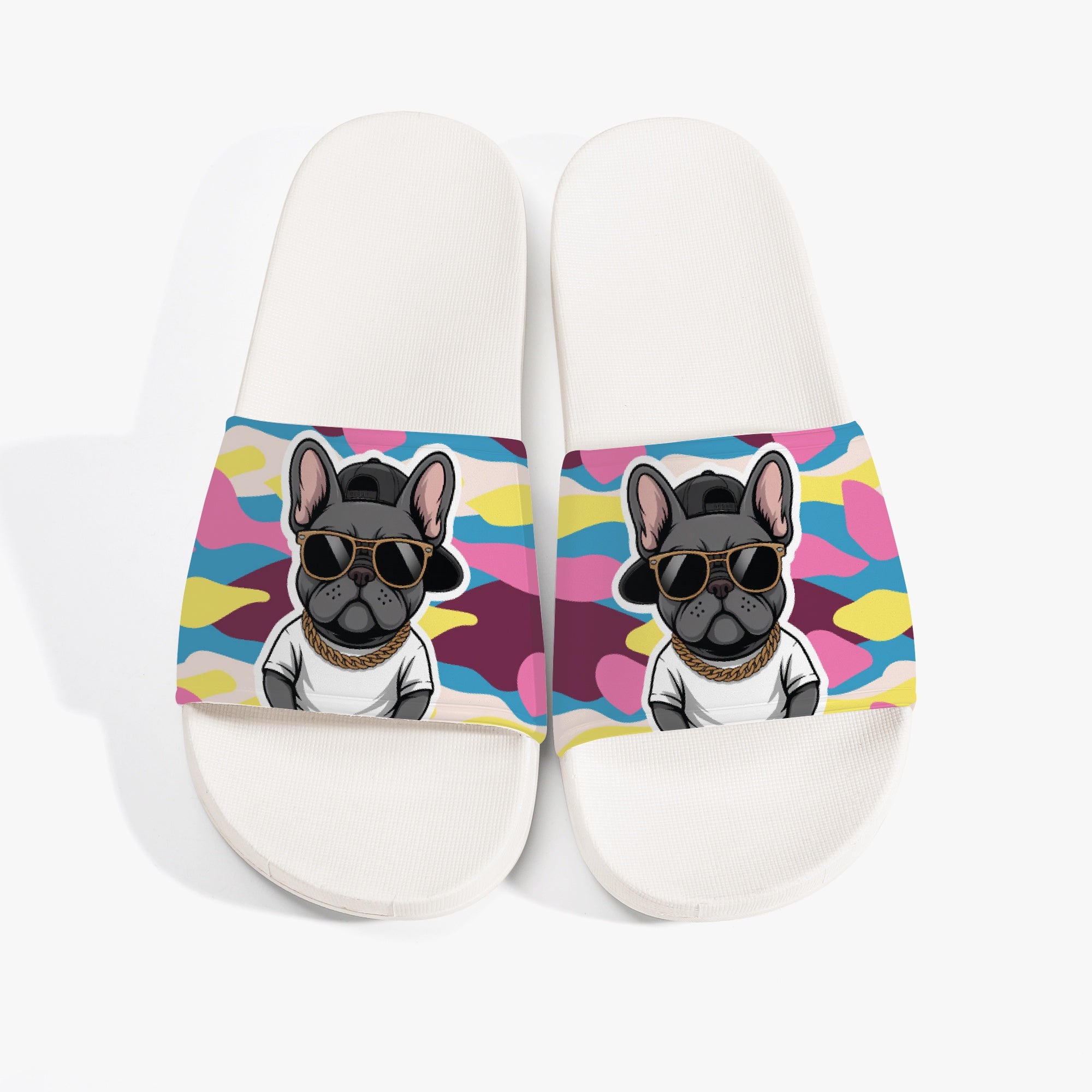 Dumpling French Bulldog Outdoor Sandals for Dog Park Days-fadou