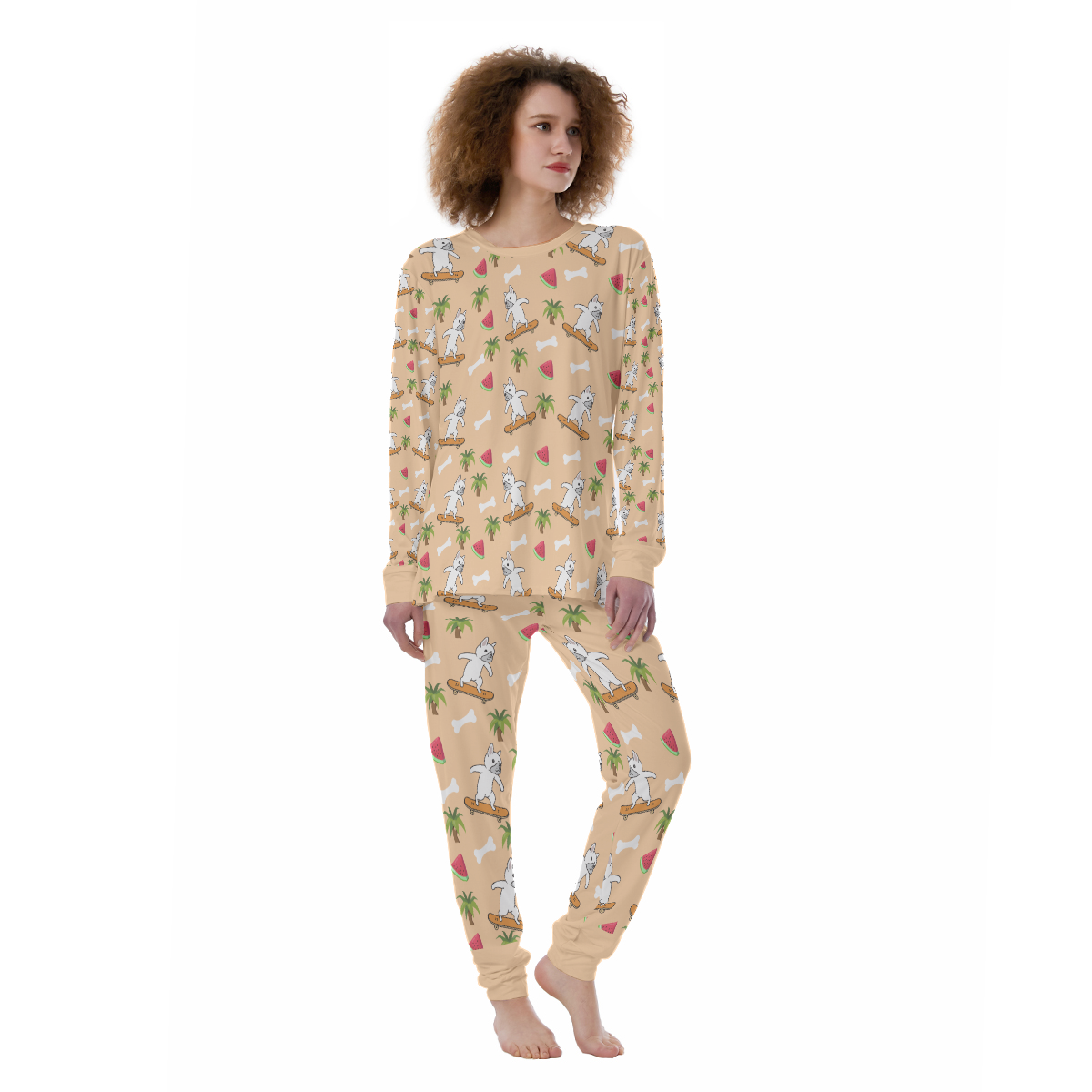 ASPEN French Bulldog Cotton Pajamas for Frenchie Enthusiasts-fadou