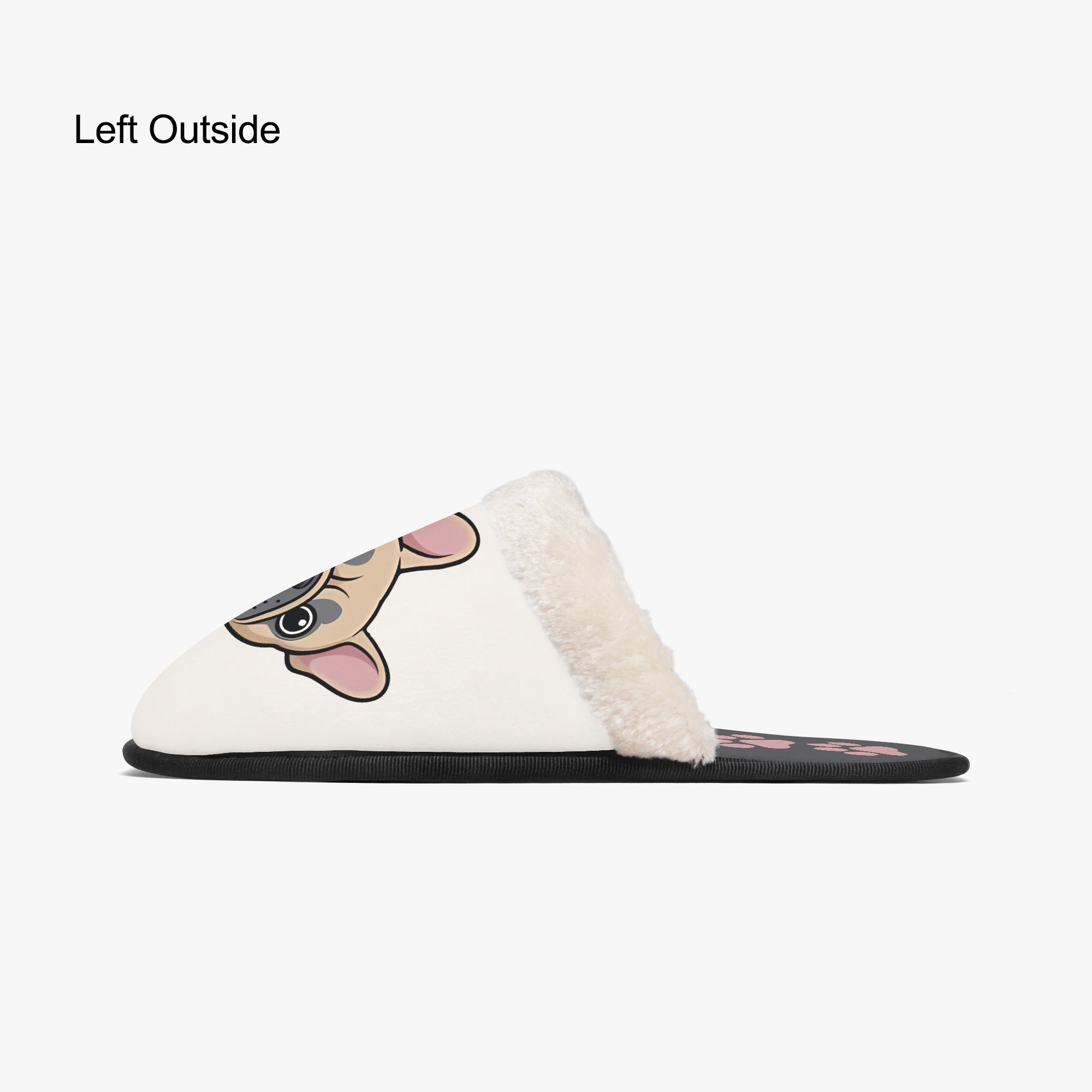 Poof French Bulldog Indoor Shoes for Frenchie Enthusiasts-fadou